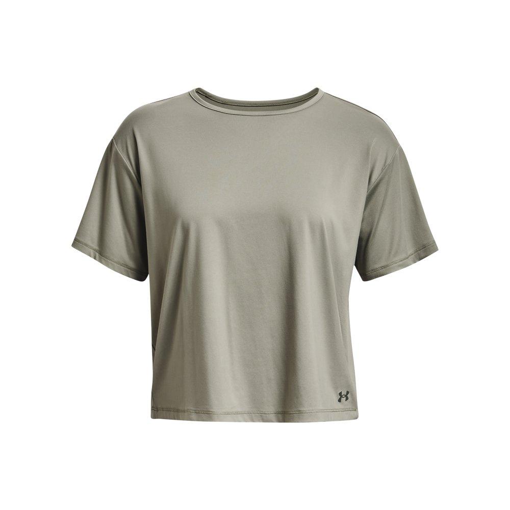 Under Armour Women's Motion Short Sleeve Shirt - GREEN Thumbnail View 5