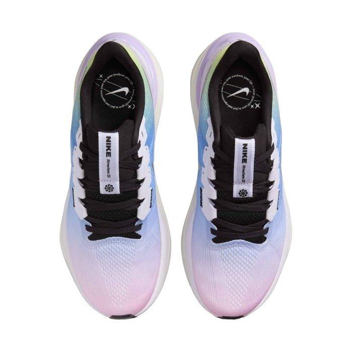 Nike Structure 25 SE "Amethyst Tint/Black/Light Lemon Twist/Metallic Gold" Women's Running Shoe - AMETHYST/BLACK/LT LEMON/GOLD Thumbnail View 4