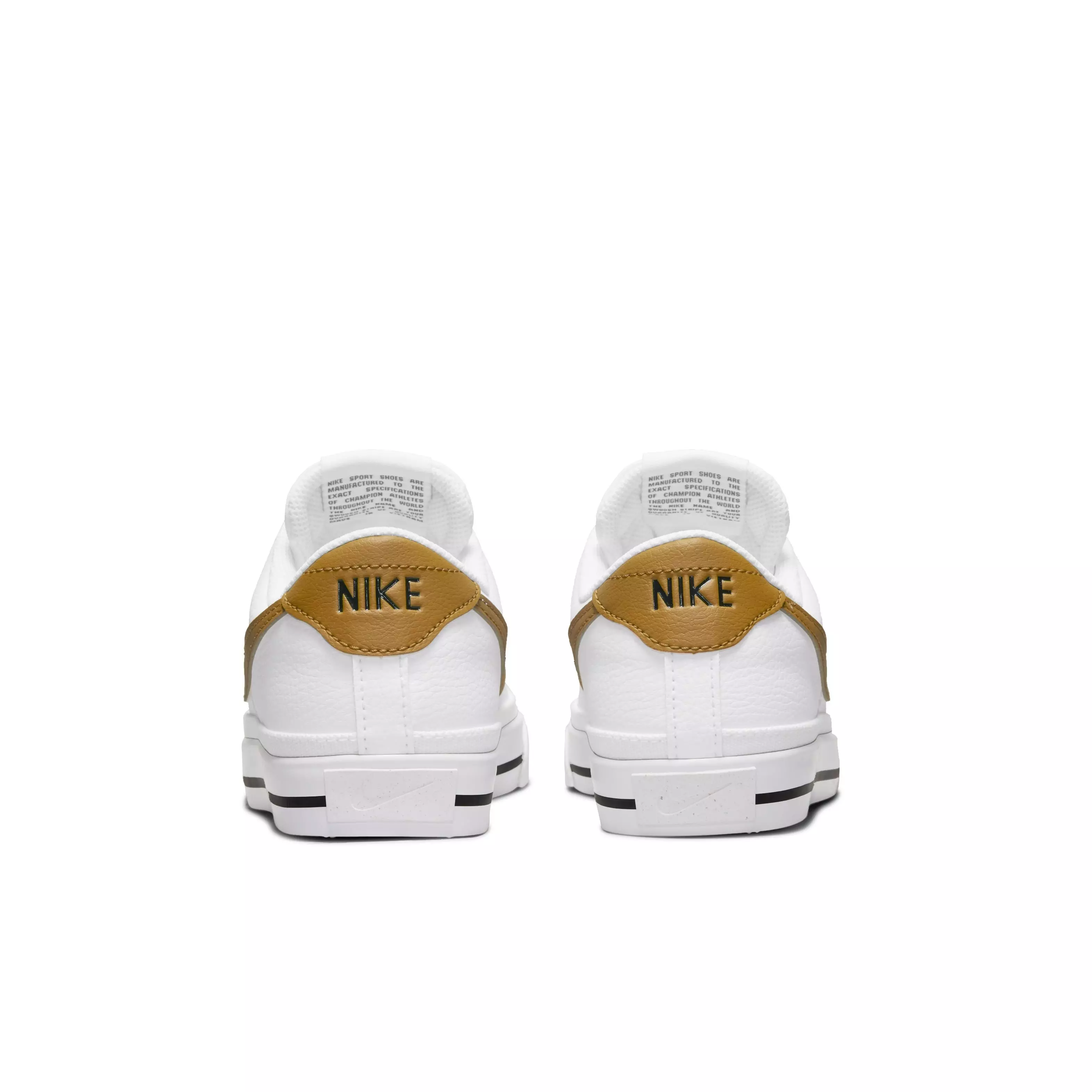 Nike Court Legacy Next Nature "White/Gold Suede/Volt/Black" Women's Shoe - WHITE/GOLD/VOLT/BLACK