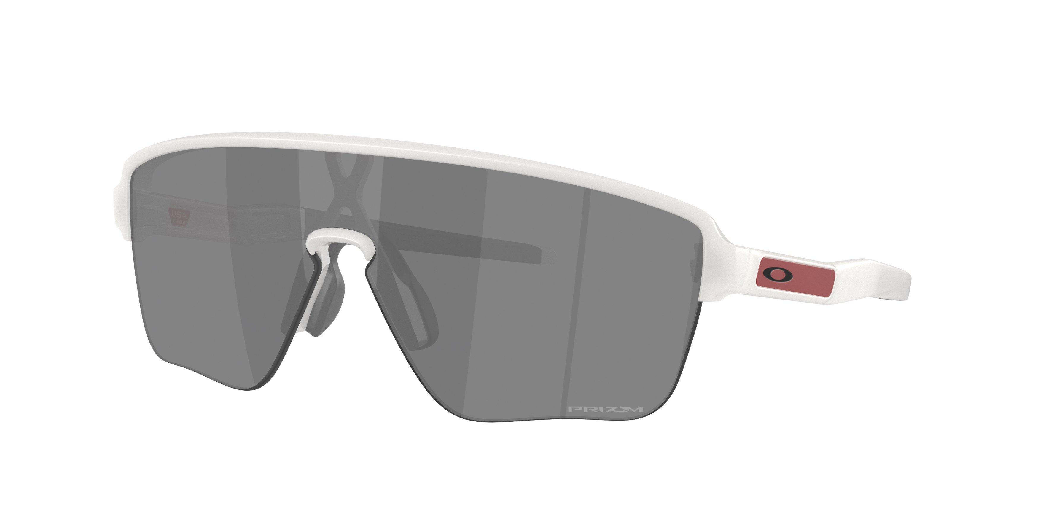 Oakley Corridor SQ Prizm Black Sunglasses - Matte Transparent - WHITE/GREY Thumbnail View 1