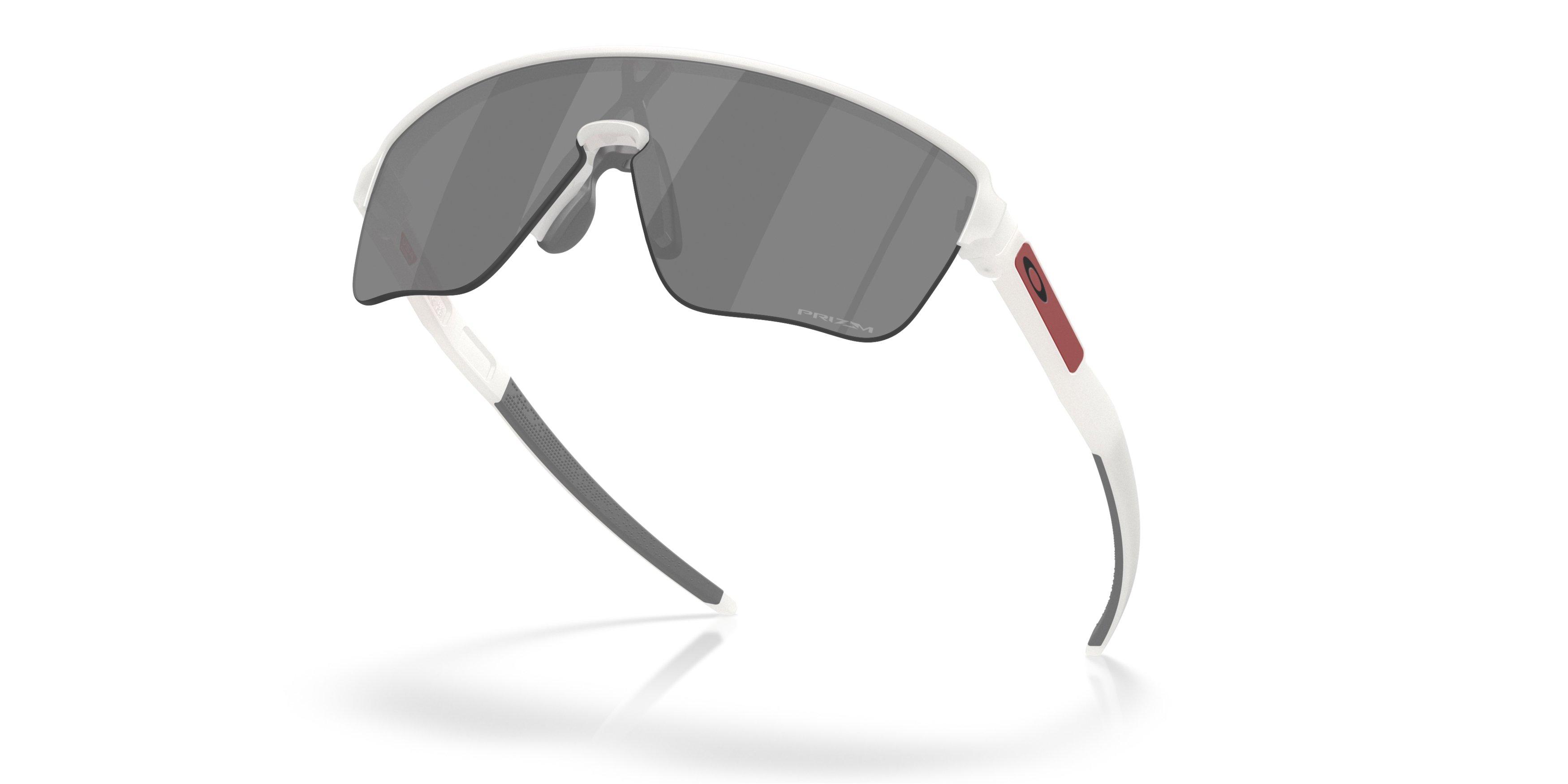 Oakley Corridor SQ Prizm Black Sunglasses - Matte Transparent - WHITE/GREY Thumbnail View 4