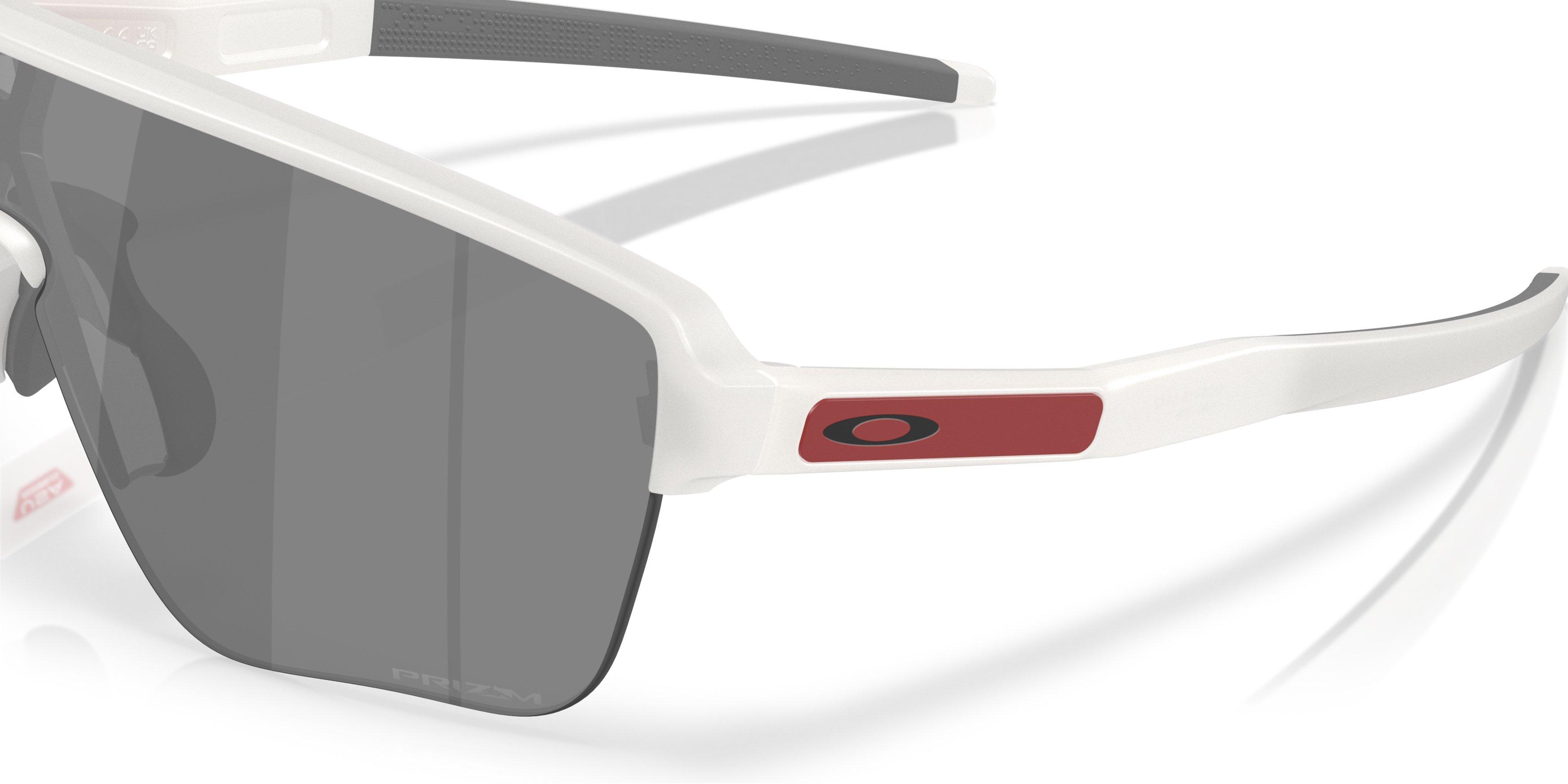 Oakley Corridor SQ Prizm Black Sunglasses - Matte Transparent - WHITE/GREY Thumbnail View 5