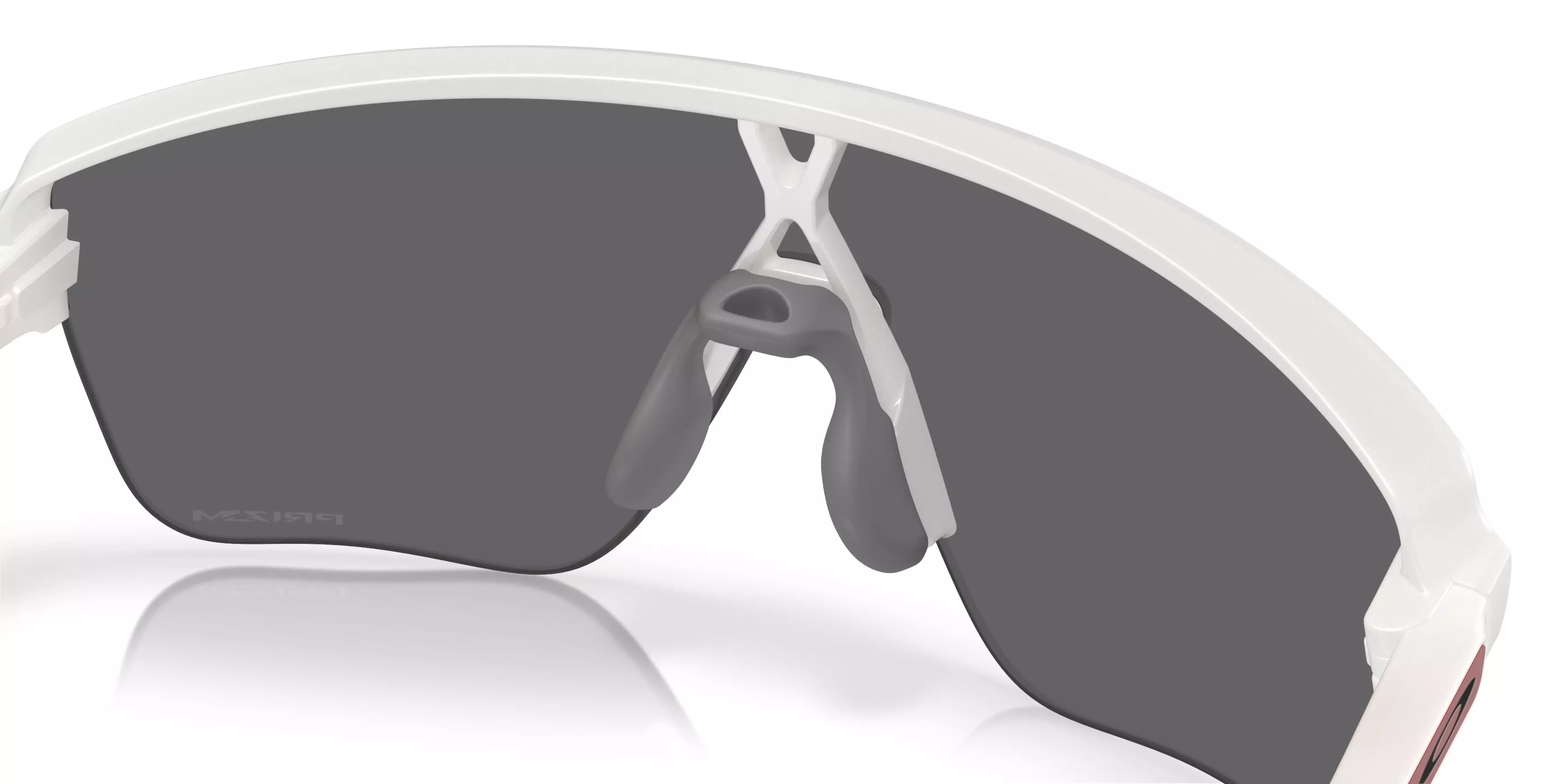 Oakley Corridor SQ Prizm Black Sunglasses - Matte Transparent - WHITE/GREY