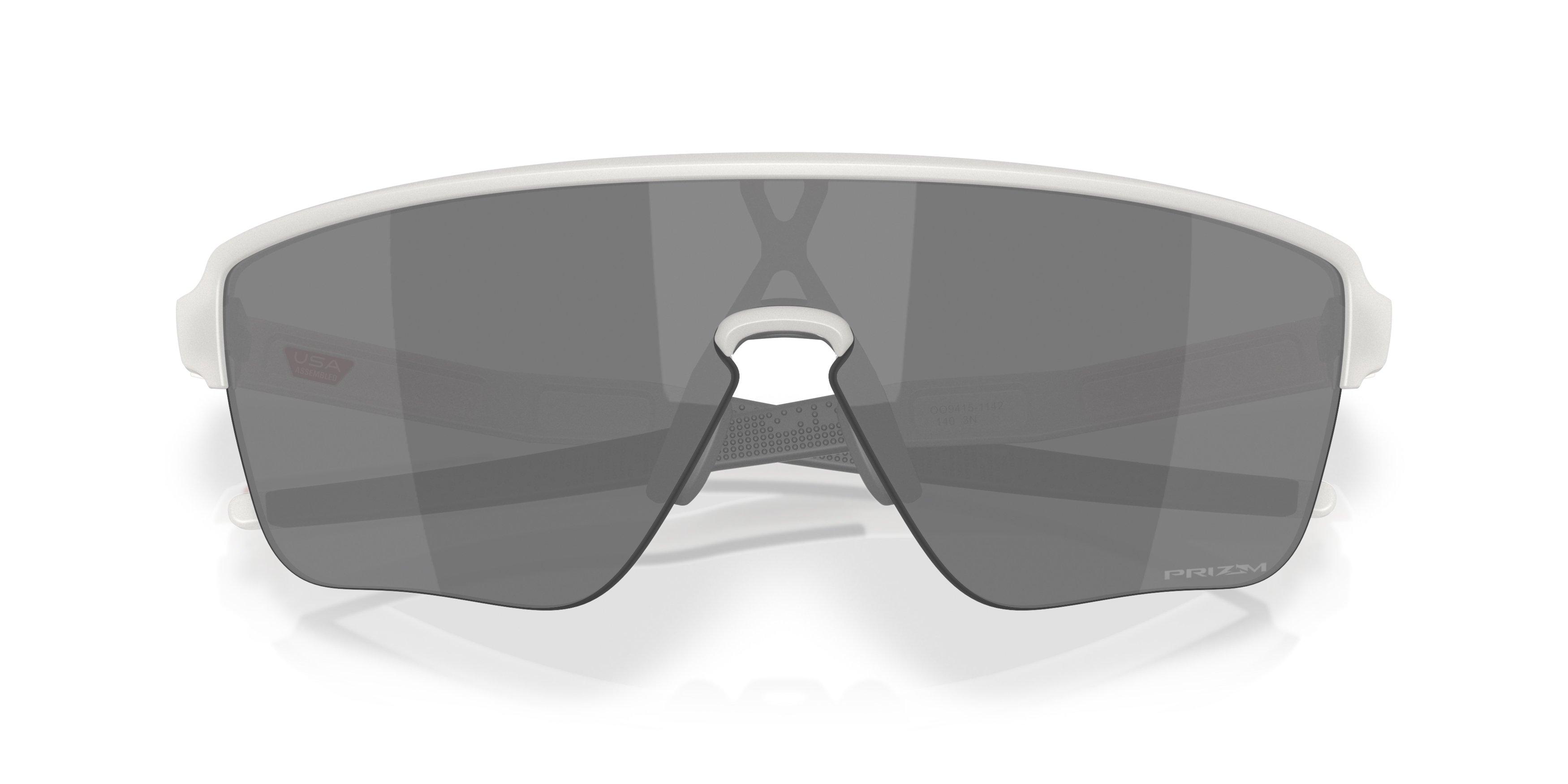Oakley Corridor SQ Prizm Black Sunglasses - Matte Transparent - WHITE/GREY Thumbnail View 7