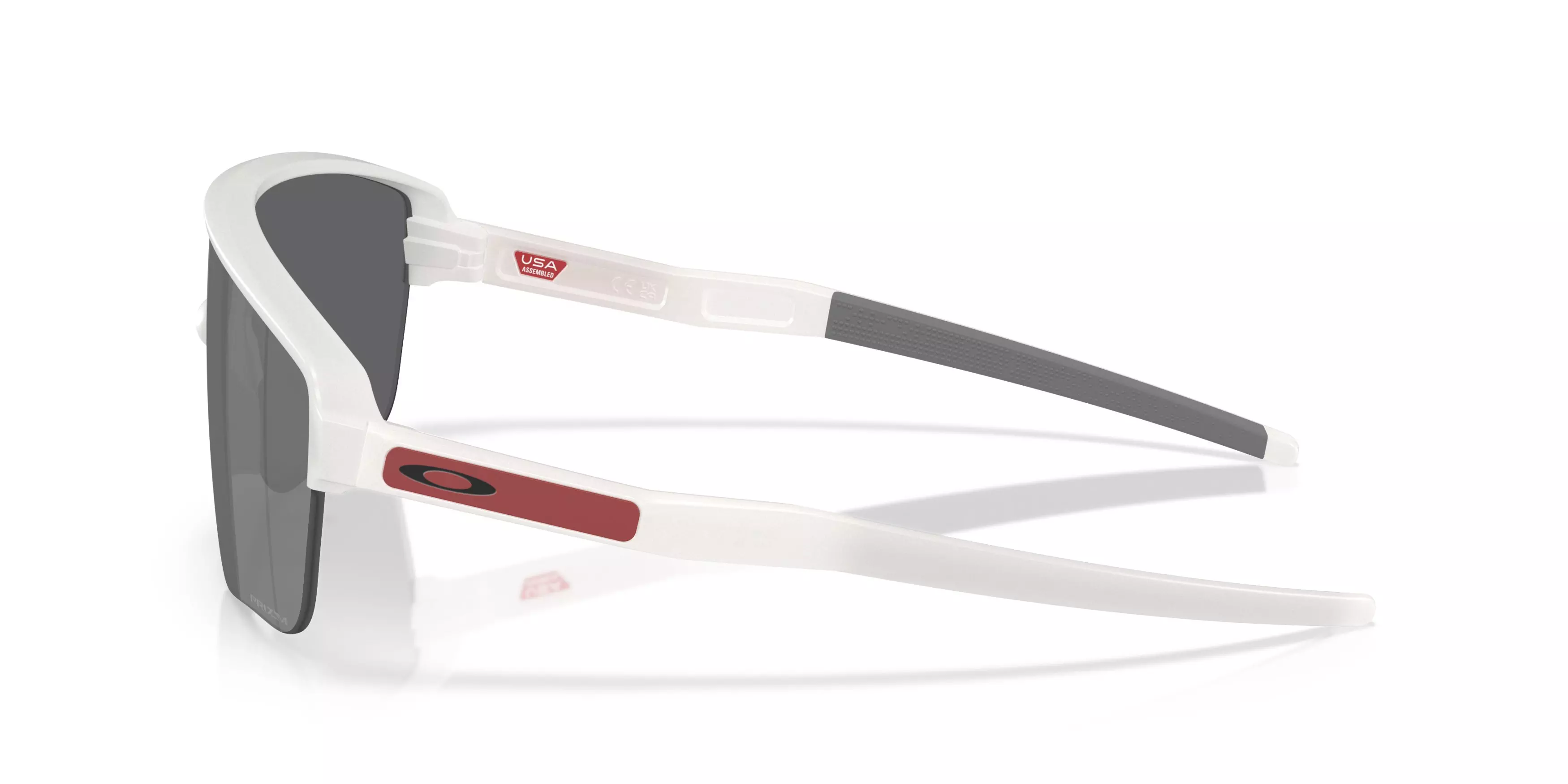 Oakley Corridor SQ Prizm Black Sunglasses - Matte Transparent - WHITE/GREY