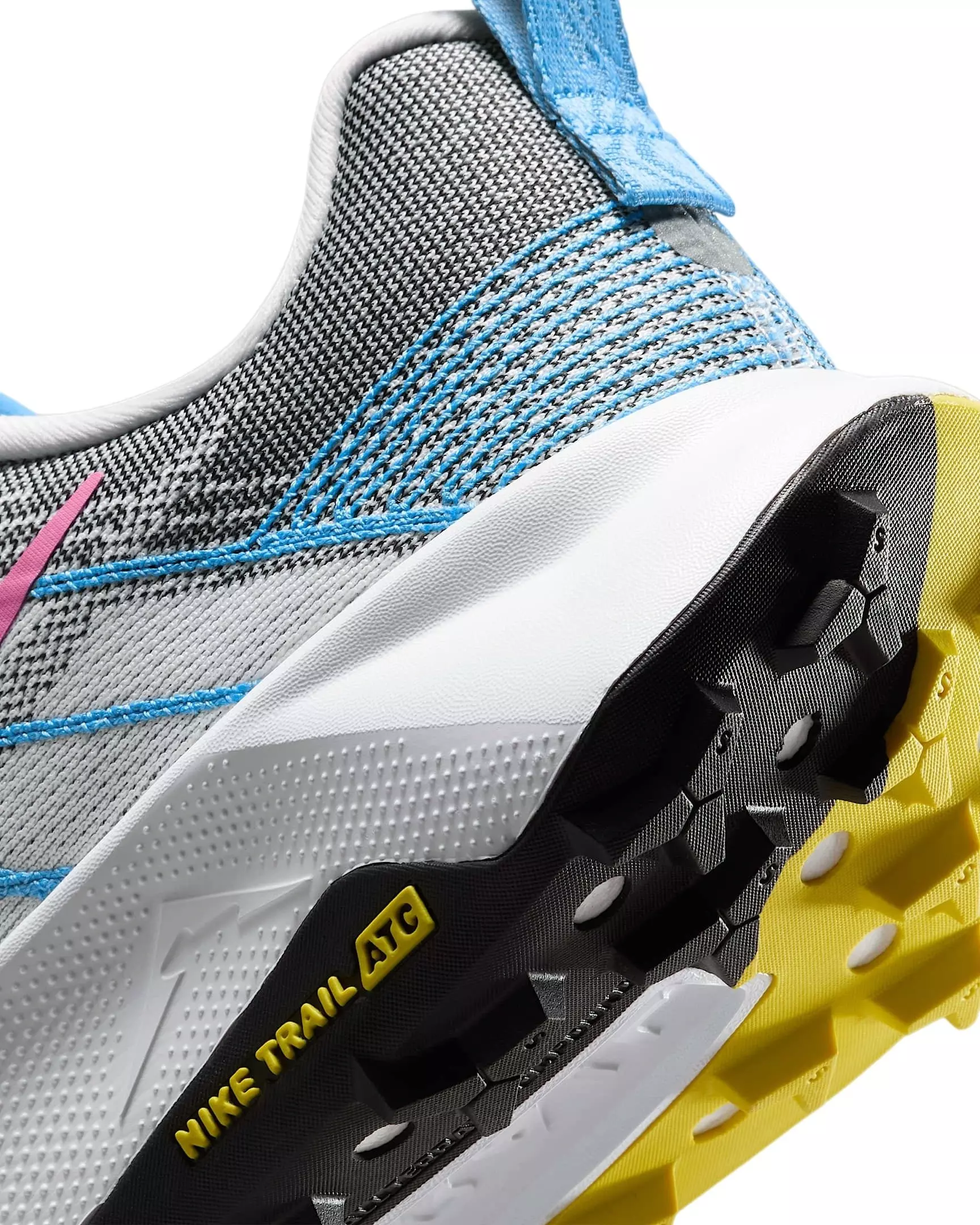 Nike Wildhorse 10 "White/Black/University Blue/Playful Pink" Women's Trail Running Shoe - WHITE/BLACK/BLUE/PINK