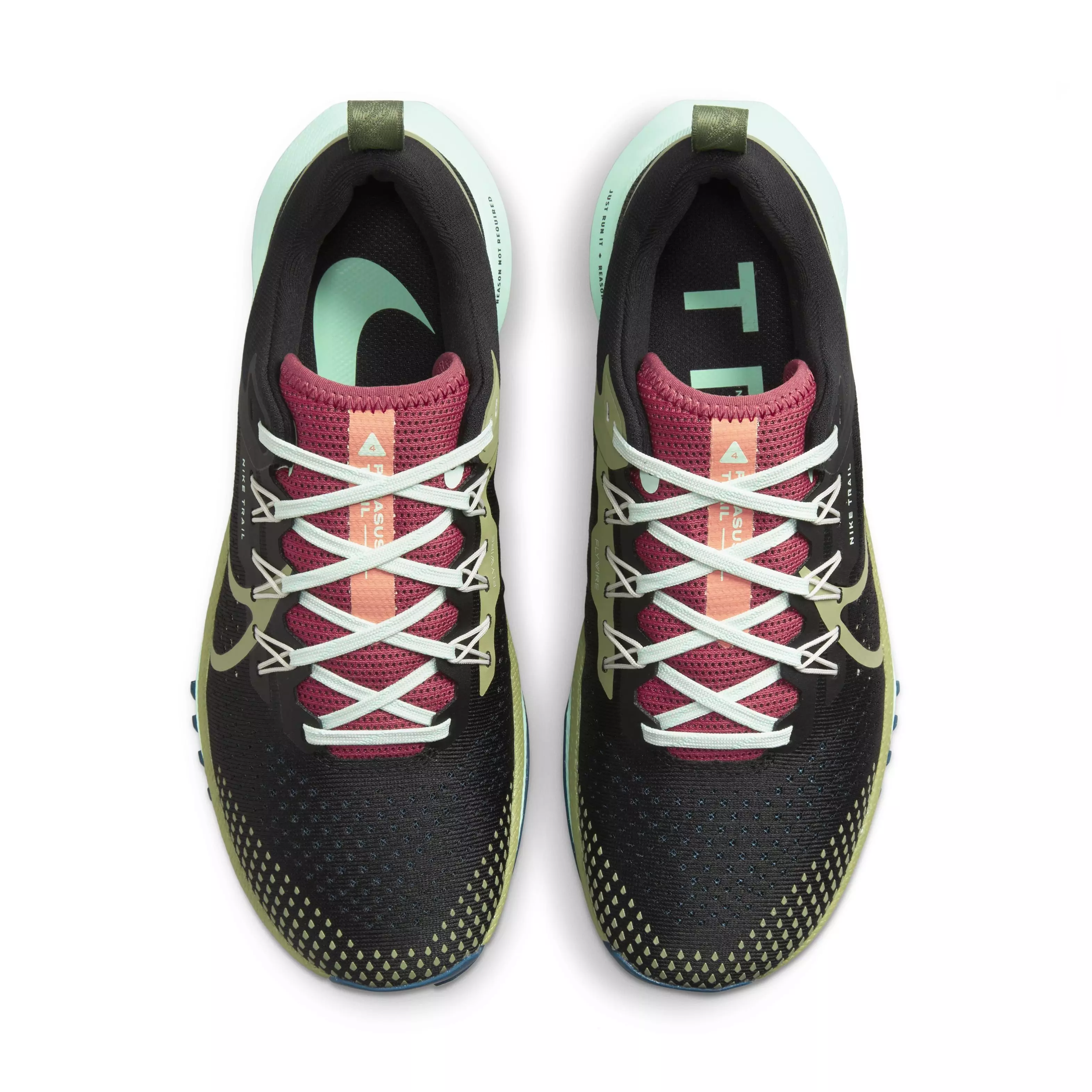 Nike Pegasus Trail 4 "Black/Alligator/Canyon Rust/Mint Foam" Women's Trail Running Shoe - BLACK/ALLIGATOR/RUST/MINT