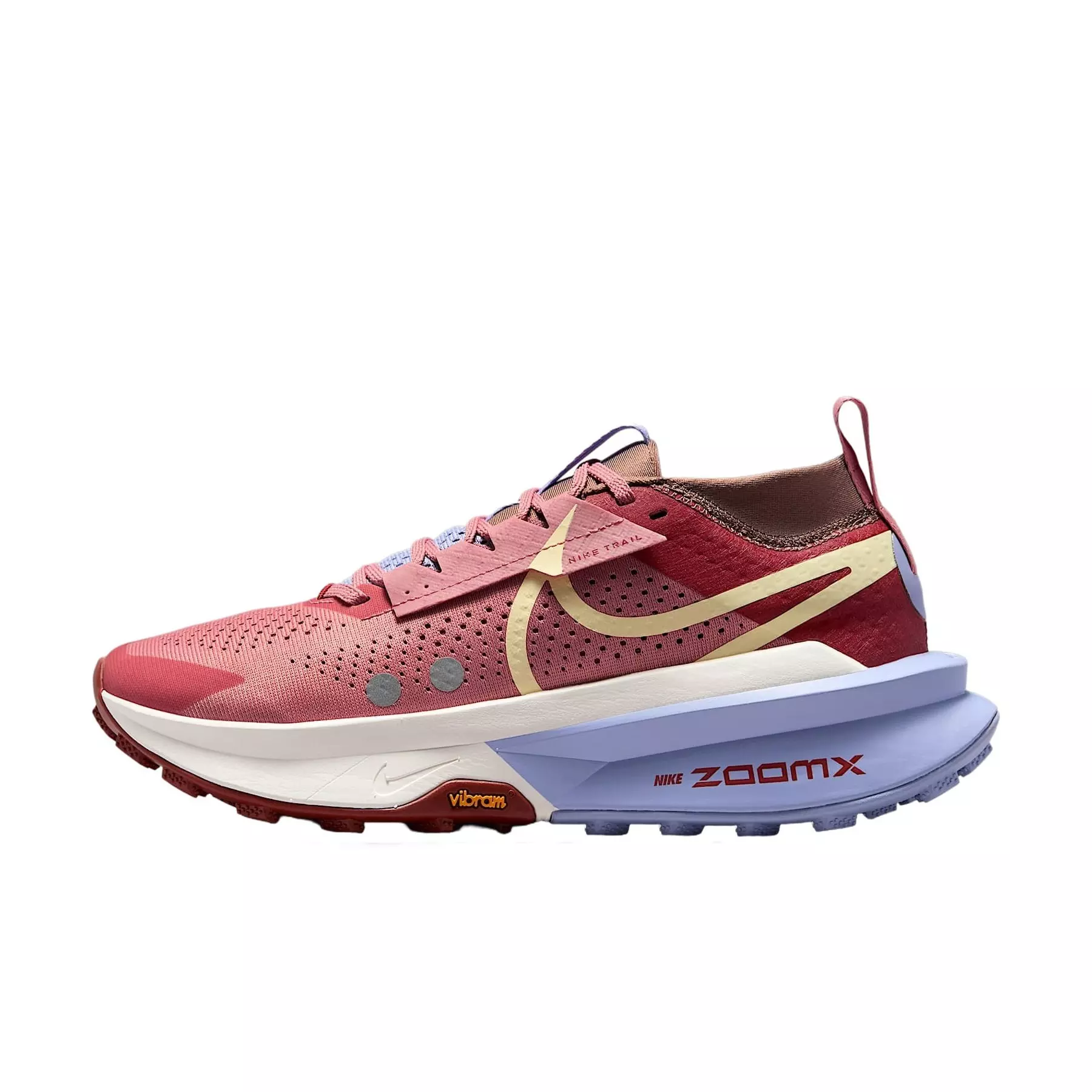 Nike Zegama 2 "Red Stardust/Mars Stone/Lilac Ice/Alabaster" Women's Trail Running Shoe - RED/STONE/LILAC/ALABASTER