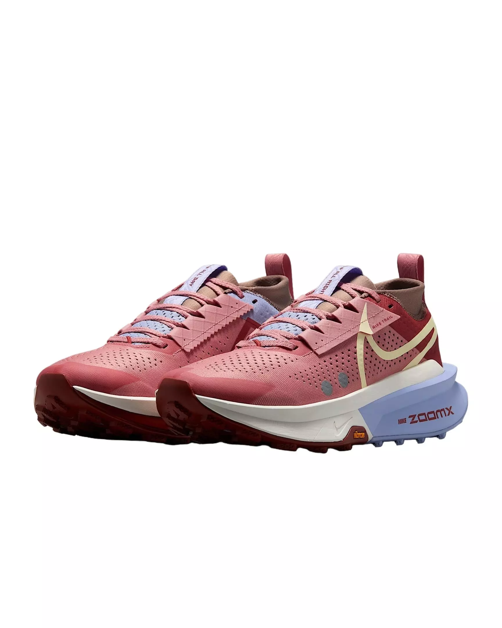 Nike Zegama 2 "Red Stardust/Mars Stone/Lilac Ice/Alabaster" Women's Trail Running Shoe - RED/STONE/LILAC/ALABASTER