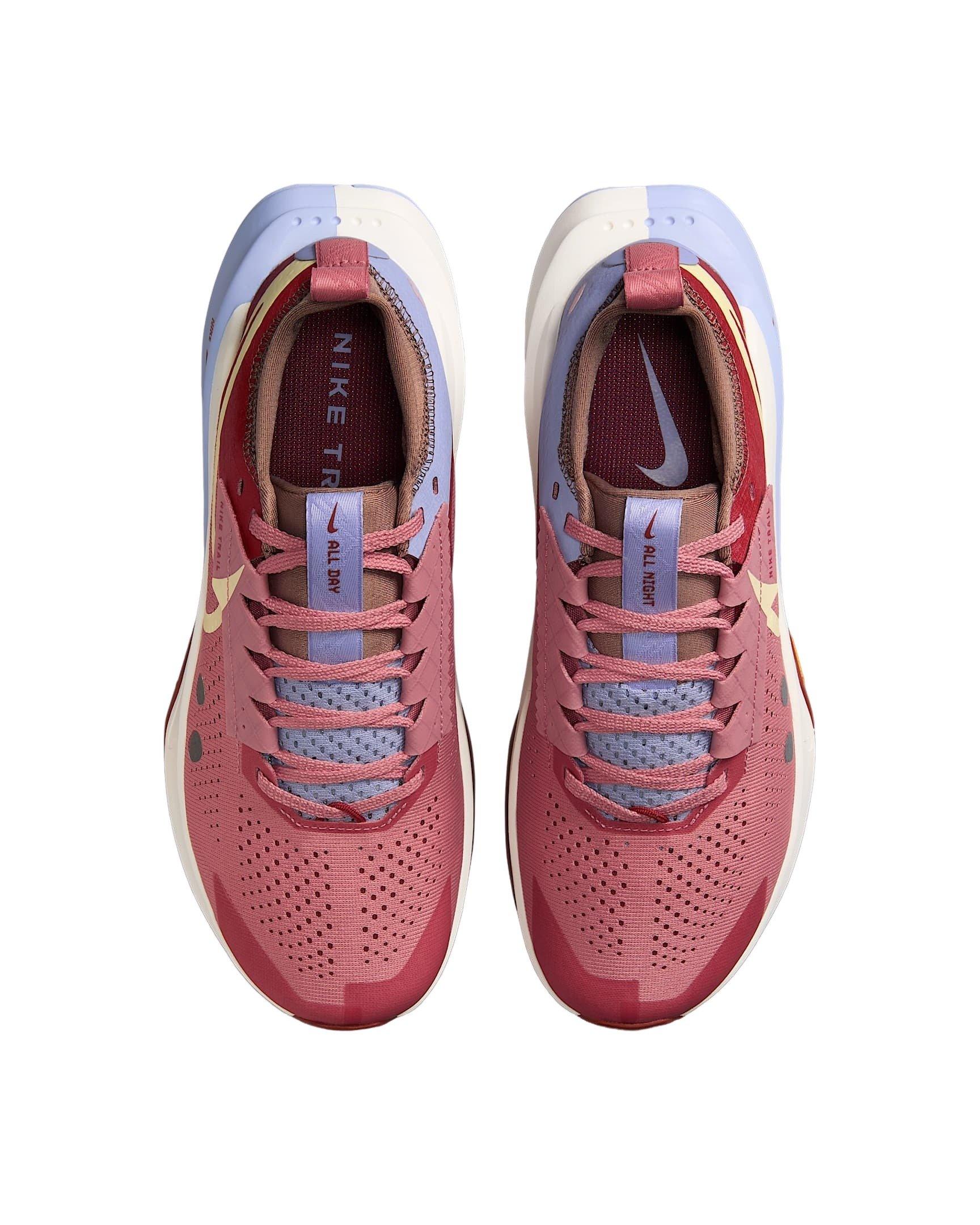 Nike Zegama 2 "Red Stardust/Mars Stone/Lilac Ice/Alabaster" Women's Trail Running Shoe - RED/STONE/LILAC/ALABASTER Thumbnail View 4