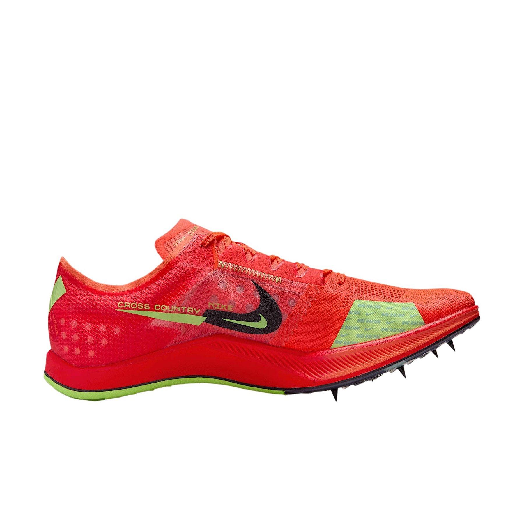 Nike Dragonfly XC "Hyper Orange/Bright Crimson/Mint Foam/Lime Blast" Men's Track Spike - ORANGE/CRIMSON/MINT/LIME Thumbnail View 1