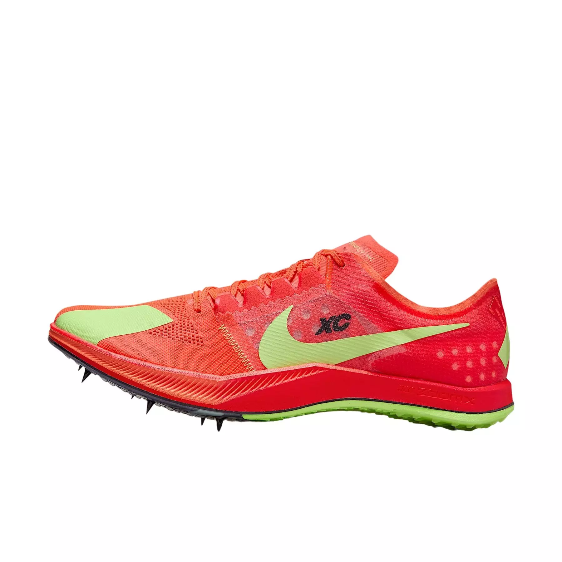 Nike Dragonfly XC "Hyper Orange/Bright Crimson/Mint Foam/Lime Blast" Men's Track Spike - ORANGE/CRIMSON/MINT/LIME
