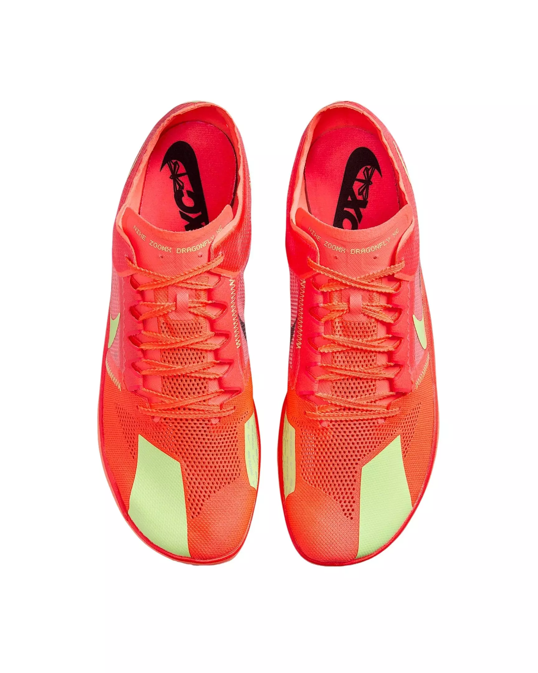 Nike Dragonfly XC "Hyper Orange/Bright Crimson/Mint Foam/Lime Blast" Men's Track Spike - ORANGE/CRIMSON/MINT/LIME