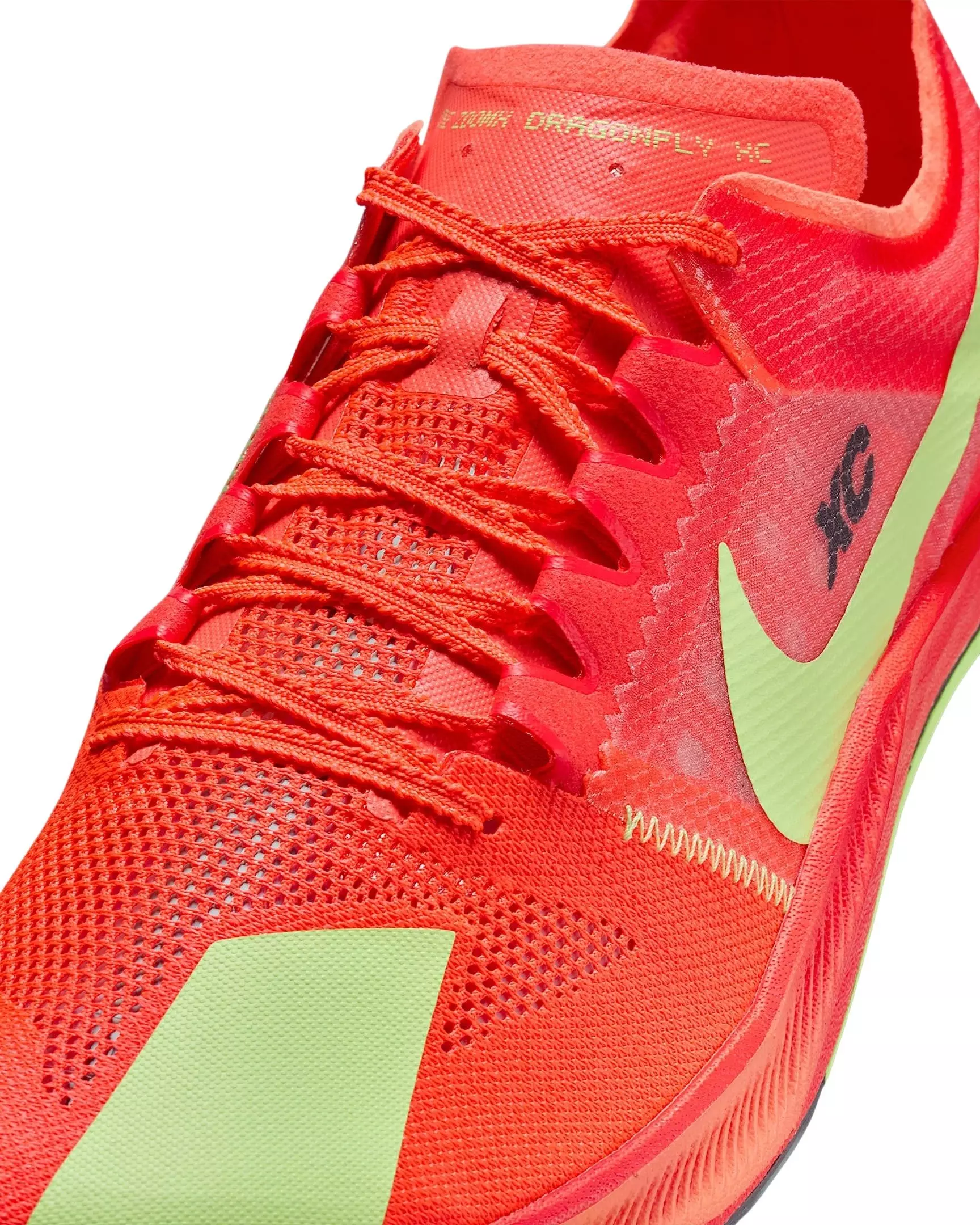 Nike Dragonfly XC "Hyper Orange/Bright Crimson/Mint Foam/Lime Blast" Men's Track Spike - ORANGE/CRIMSON/MINT/LIME