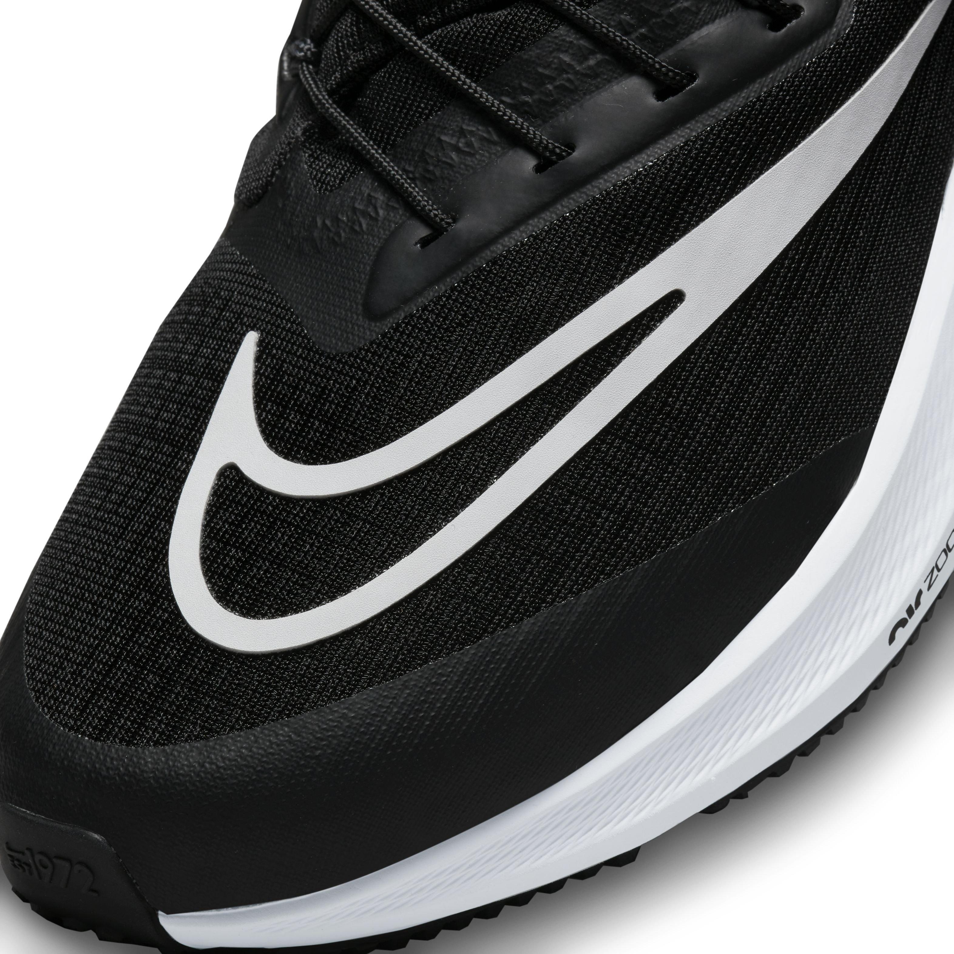 Nike Pegasus FlyEase "Black/White/Dark Smoke Grey" Women's Running Shoe - BLACK/WHITE/DK GREY Thumbnail View 7