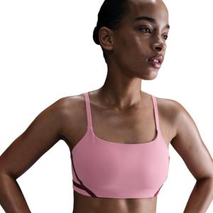 Nike Women's One Convertible Light-Support Lightly Lined Sports Bra -Pink/Red