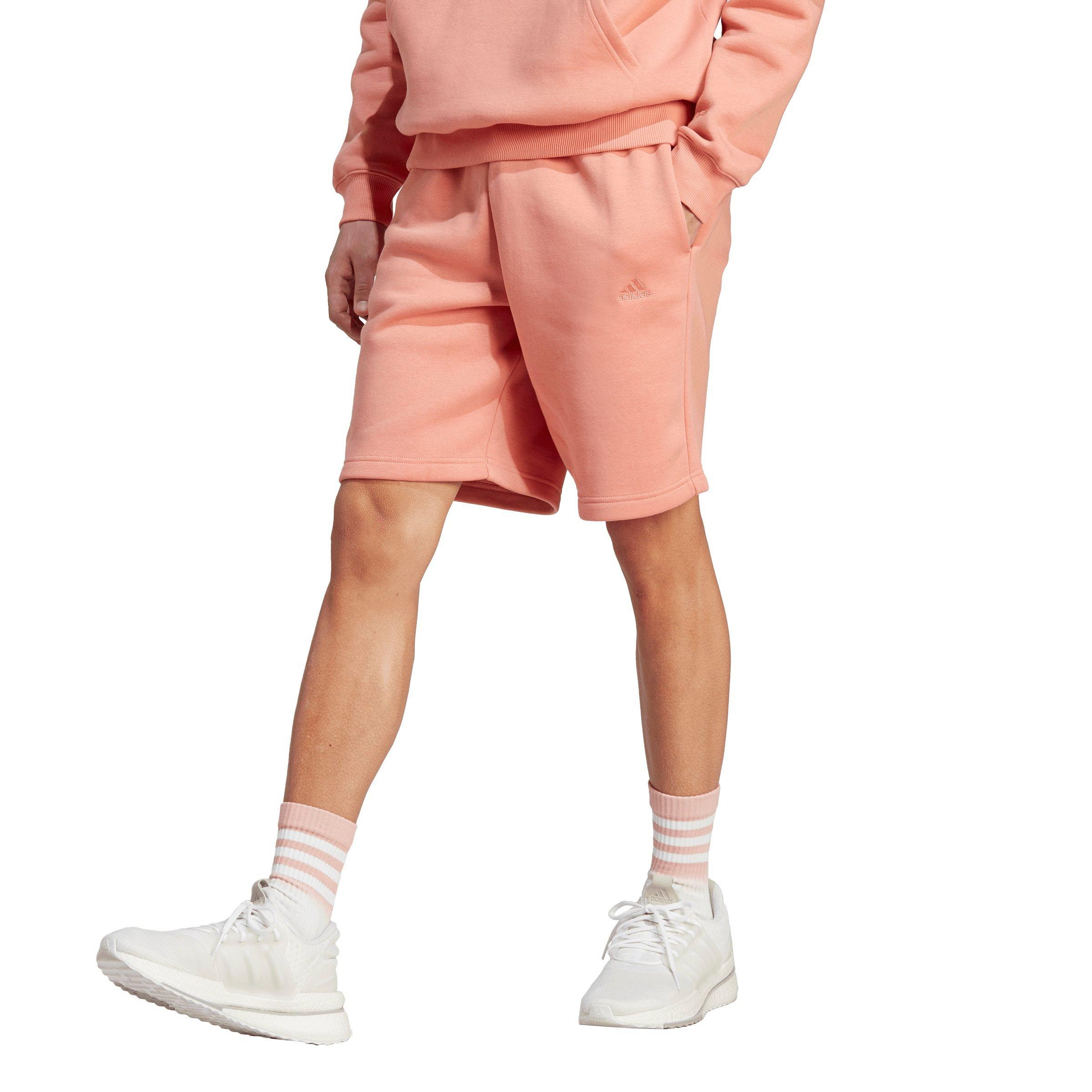 adidas Men's All SZN Fleece Shorts-Rust - Hibbett | City Gear