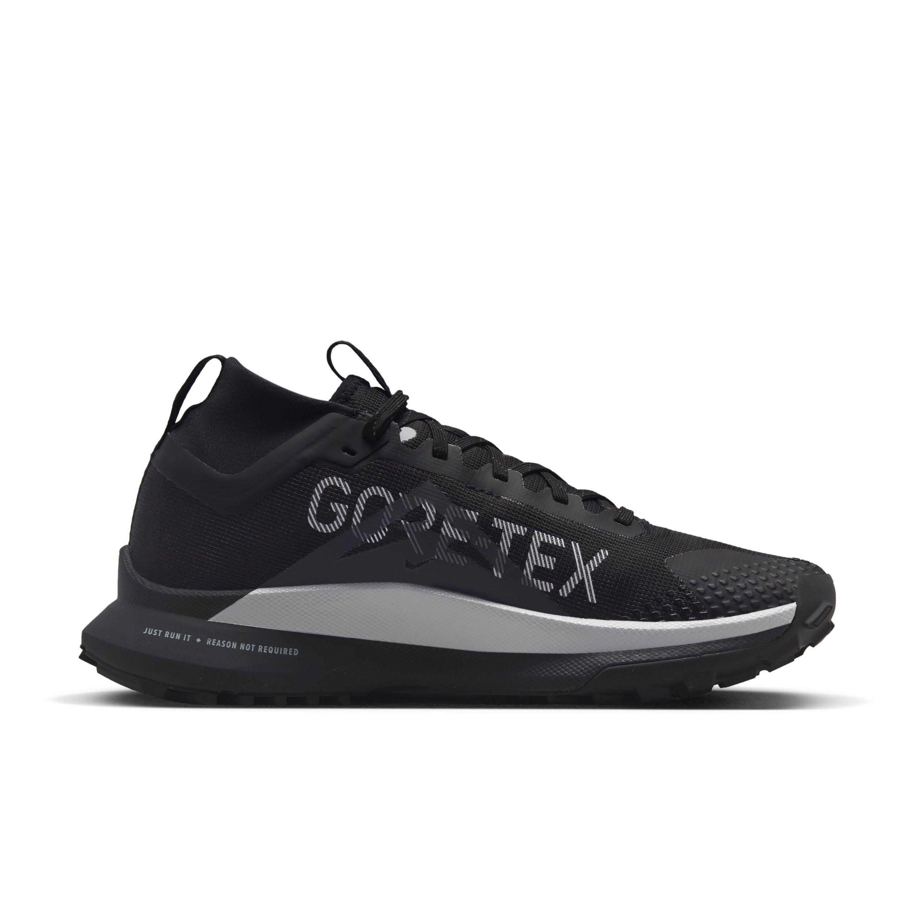 Nike Pegasus Trail 4 GORE-TEX "Black/Wolf Grey/Reflect Silver" Women's Trail Running Shoe - BLACK/GREY/SILVER Thumbnail View 1