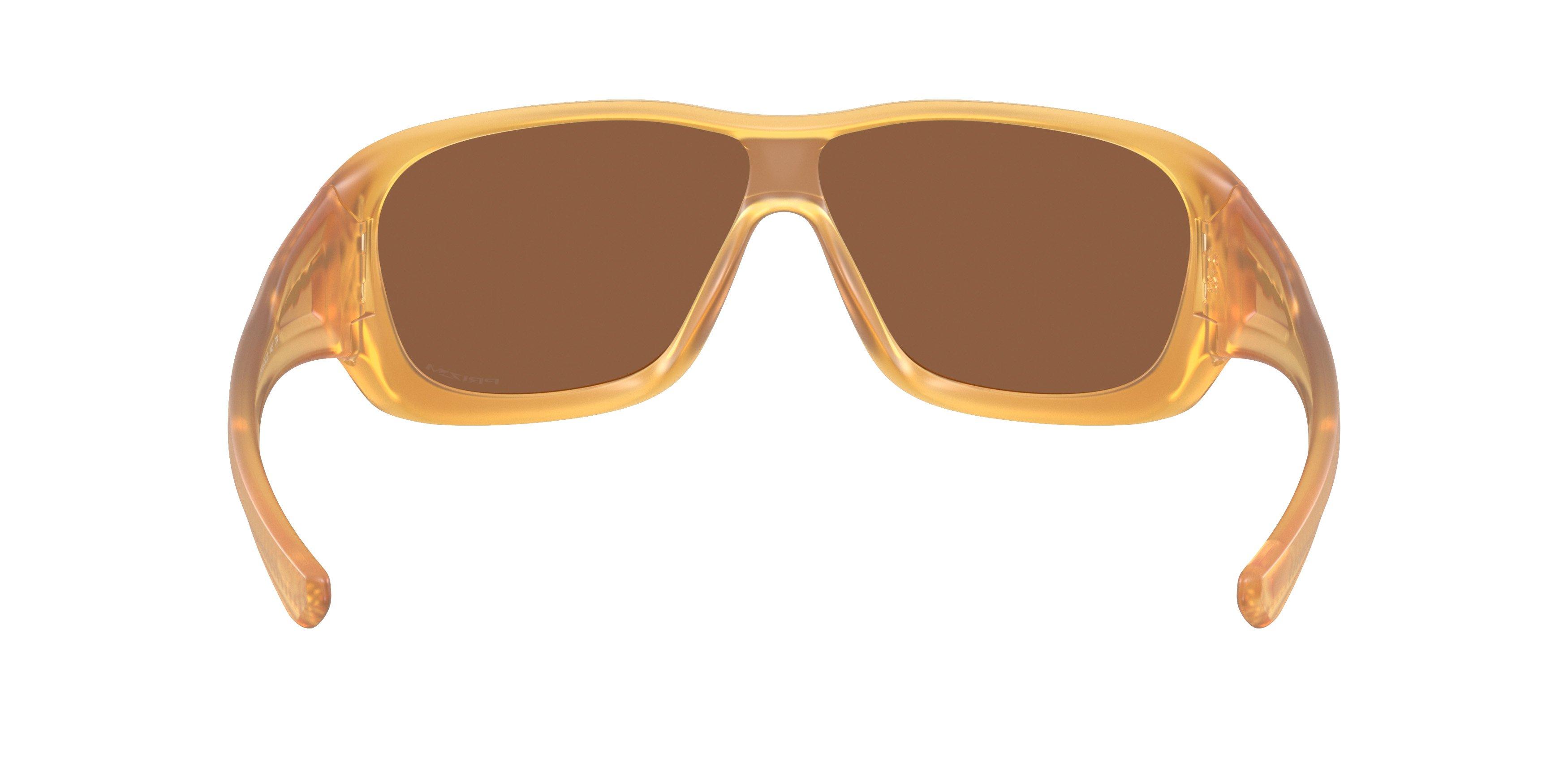 Oakley De La Salle Prizm Tungsten Sunglasses - Yellow Matte Translucent - YELLOW/BROWN Thumbnail View 2
