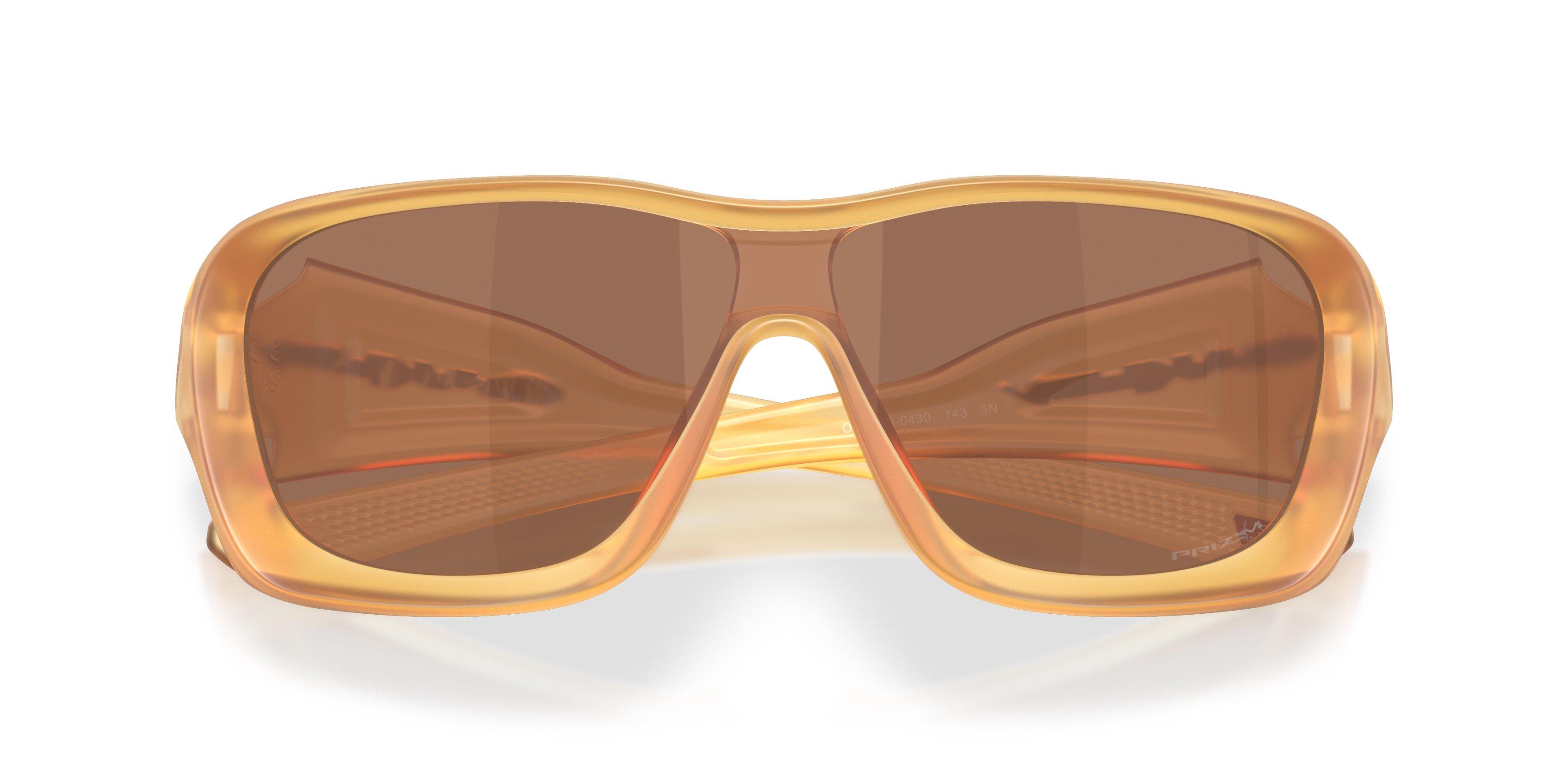 Oakley De La Salle Prizm Tungsten Sunglasses - Yellow Matte Translucent - YELLOW/BROWN Thumbnail View 7