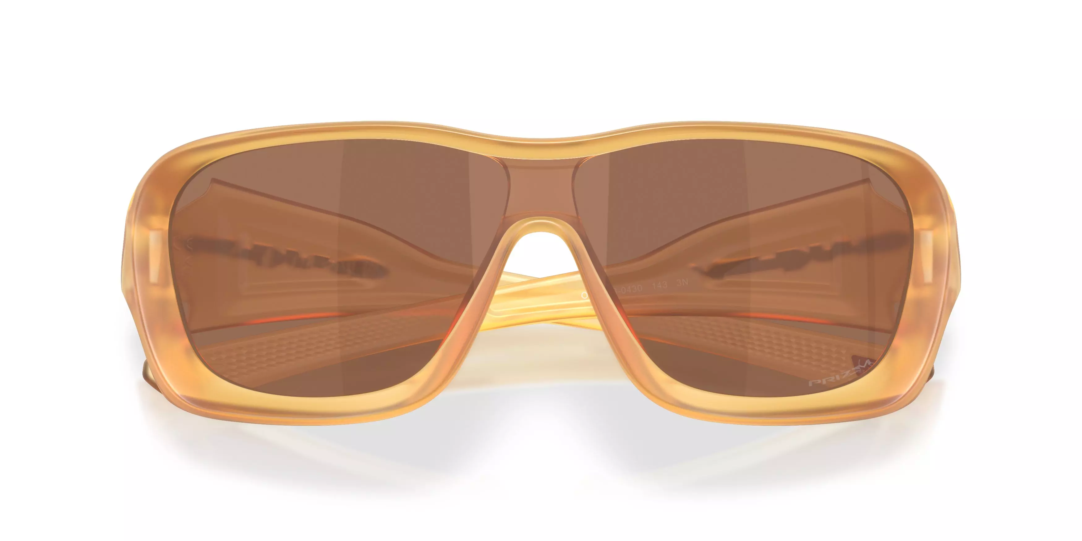 Oakley De La Salle Prizm Tungsten Sunglasses - Yellow Matte Translucent - YELLOW/BROWN