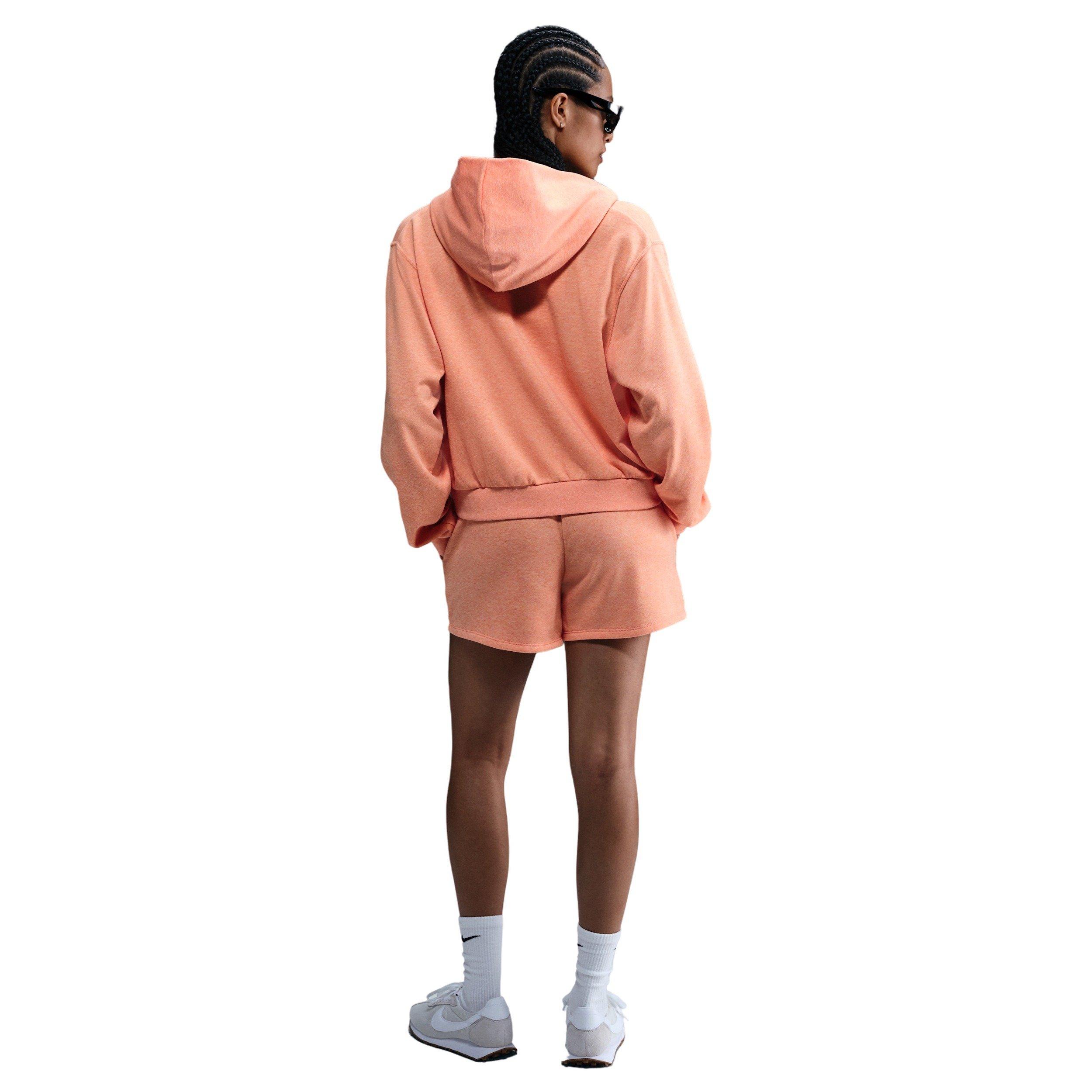 Nike Women's Sportswear Chill Terry Loose Full-Zip French Terry Jacket - Apricot - APRICOT Thumbnail View 2