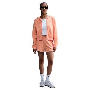 Nike Women's Sportswear Chill Terry Loose Full-Zip French Terry Jacket -Apricot