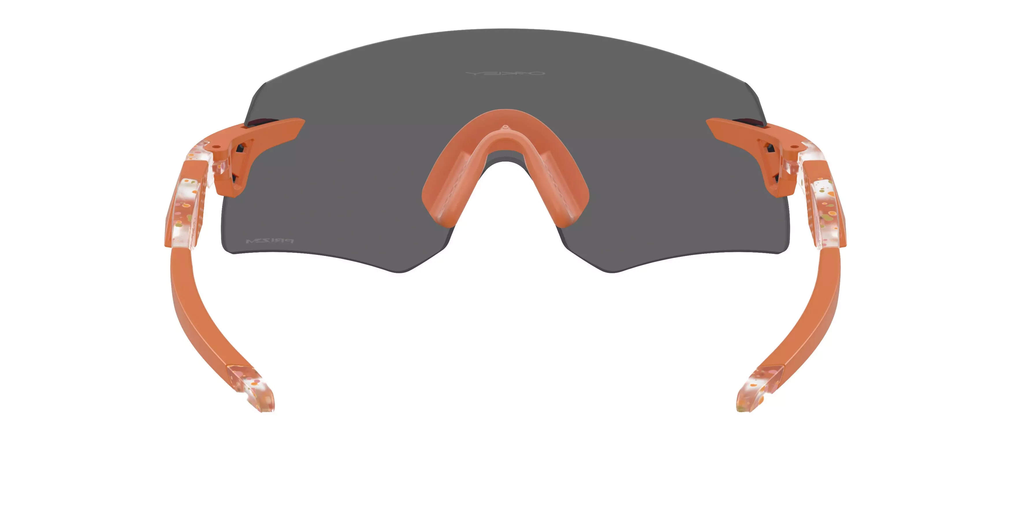 Oakley Encoder Prizm Black Sunglasses - Clear Terrazzo - CLEAR/ORANGE/GREY