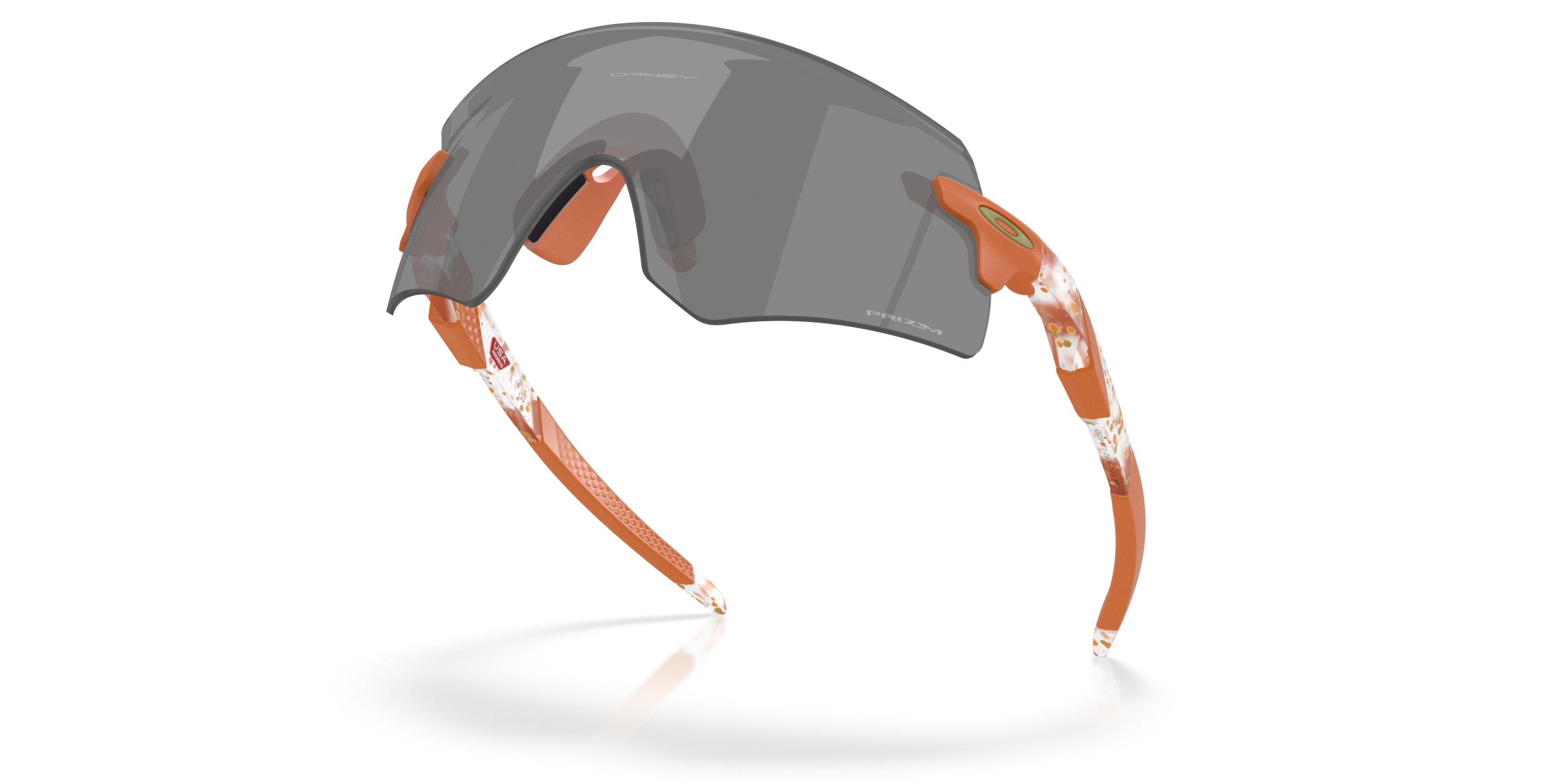 Oakley Encoder Prizm Black Sunglasses - Clear Terrazzo - CLEAR/ORANGE/GREY Thumbnail View 4