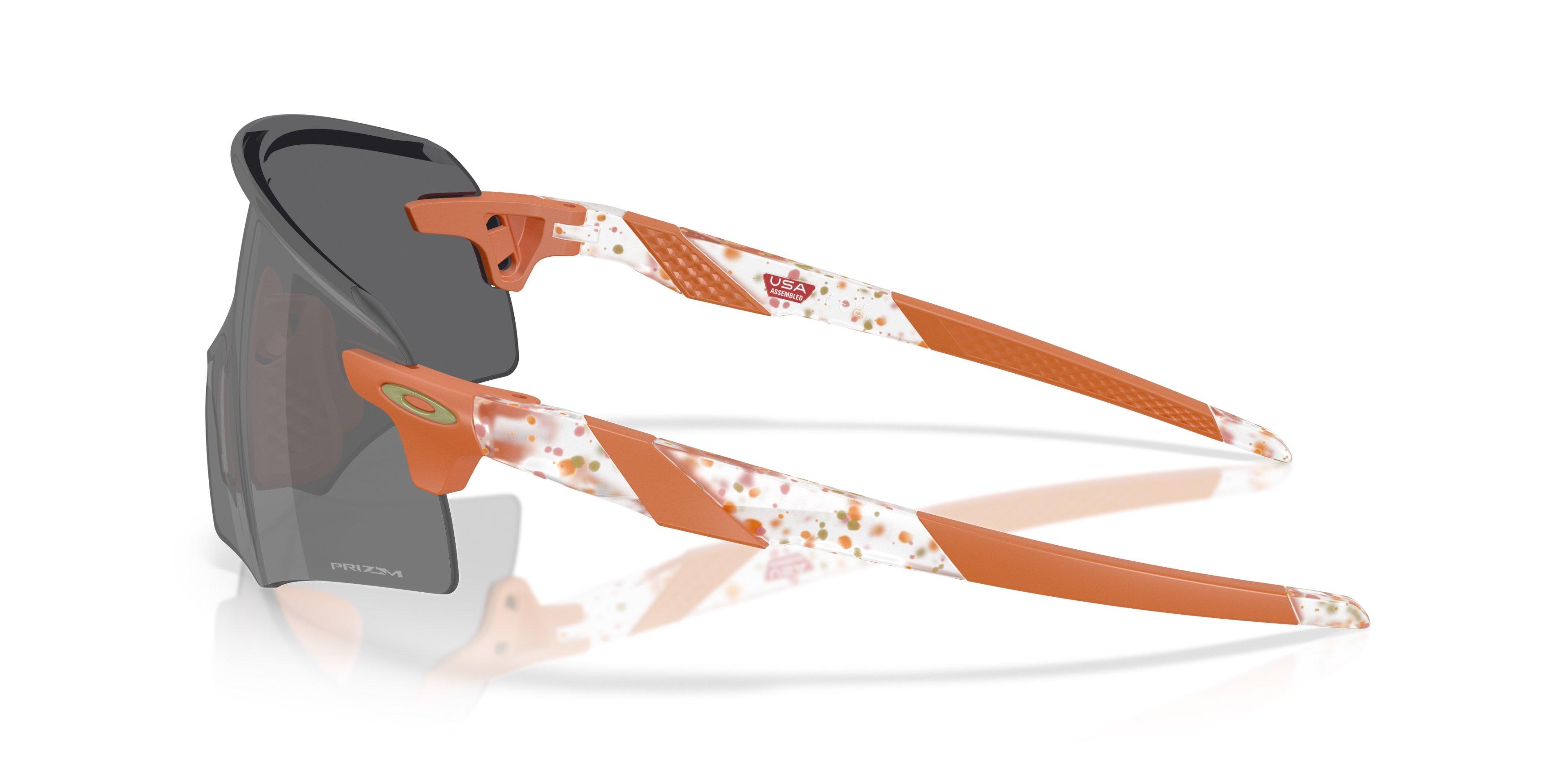 Oakley Encoder Prizm Black Sunglasses - Clear Terrazzo - CLEAR/ORANGE/GREY Thumbnail View 8
