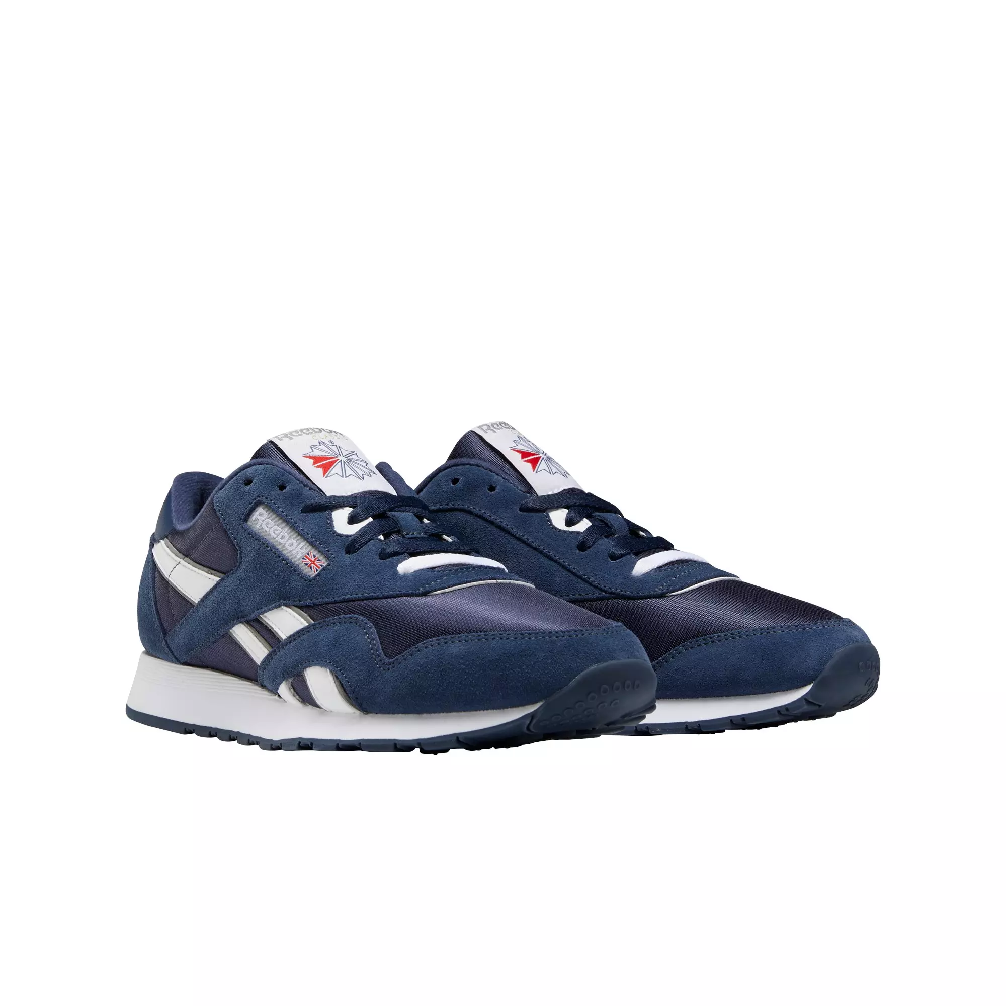 Reebok Classic Nylon "Navy" Grade School Boys' Shoe - NAVY
