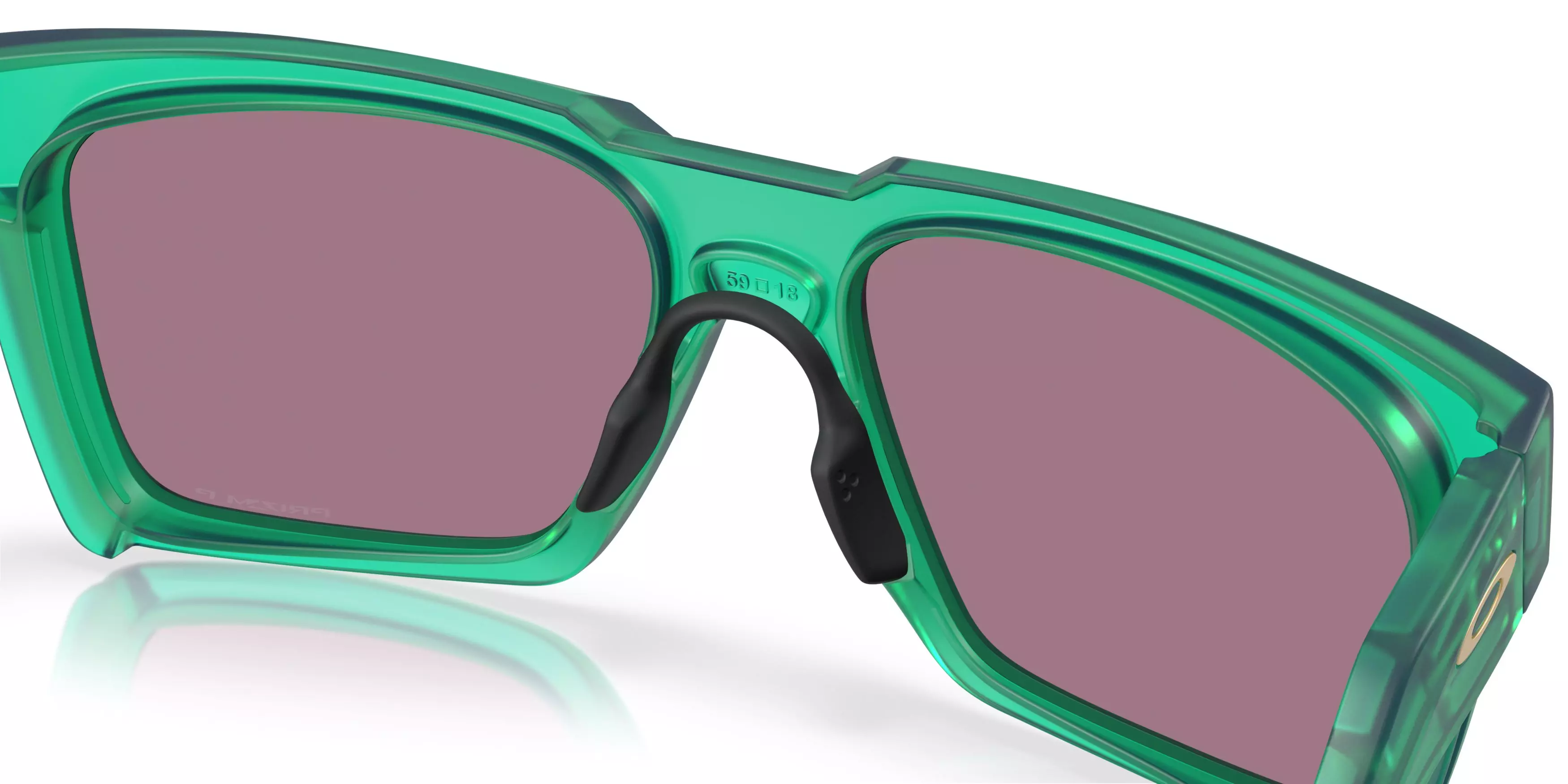 Oakley Enigma Ink Prizm Jade Polarized Sunglasses - Matte Green - GREEN