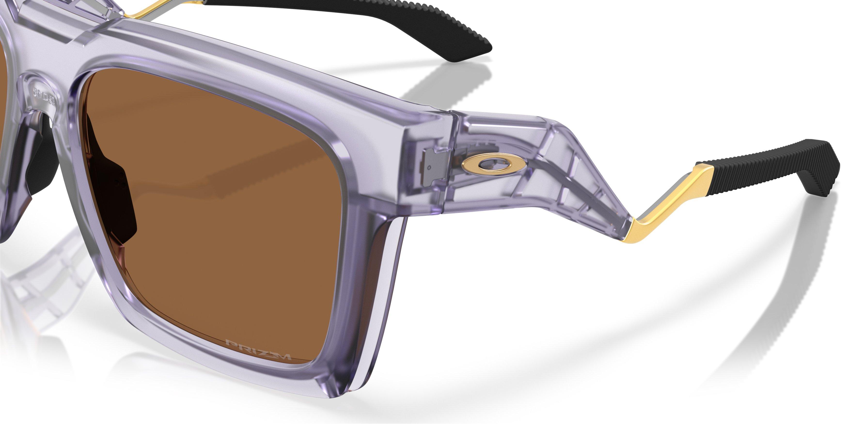 Oakley Enigma Ink Prizm Bronze Sunglasses - Matte Translucent Lilac - PURPLE/BRONZE Thumbnail View 5