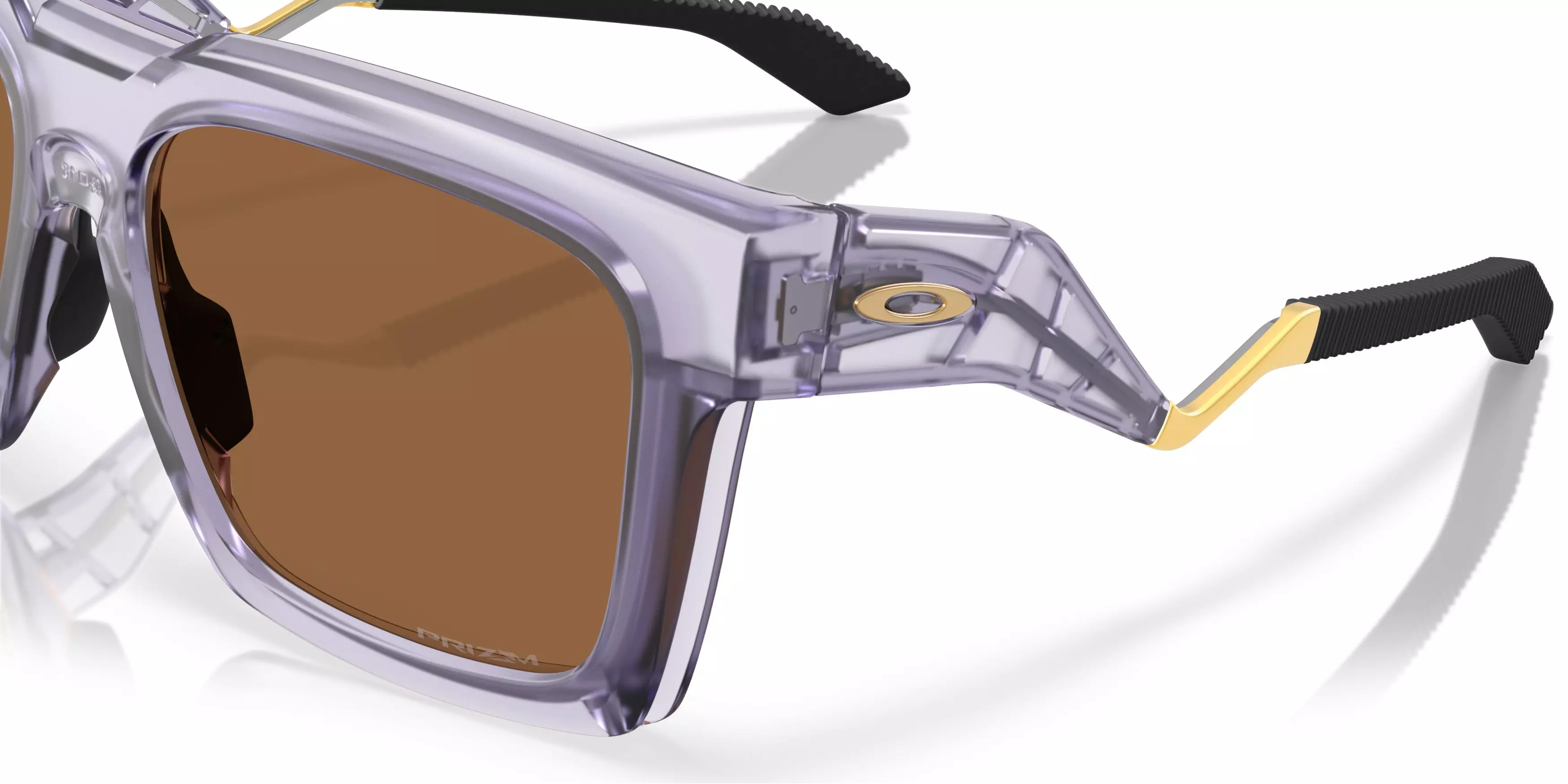 Oakley Enigma Ink Prizm Bronze Sunglasses - Matte Translucent Lilac - PURPLE/BRONZE