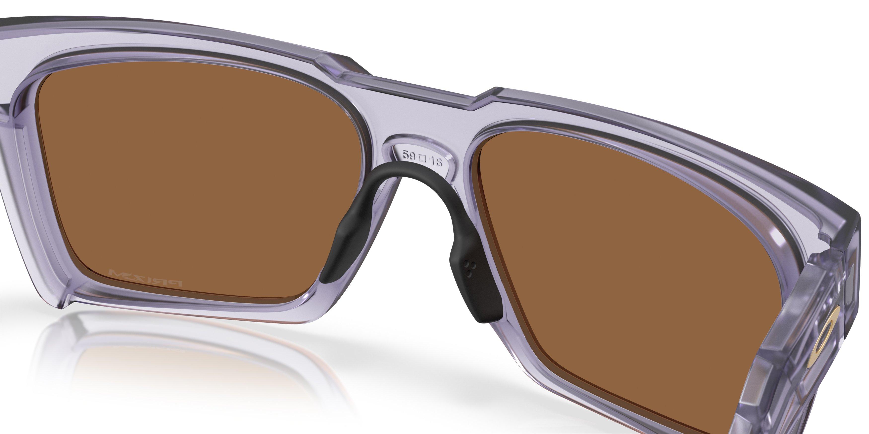 Oakley Enigma Ink Prizm Bronze Sunglasses - Matte Translucent Lilac - PURPLE/BRONZE Thumbnail View 6