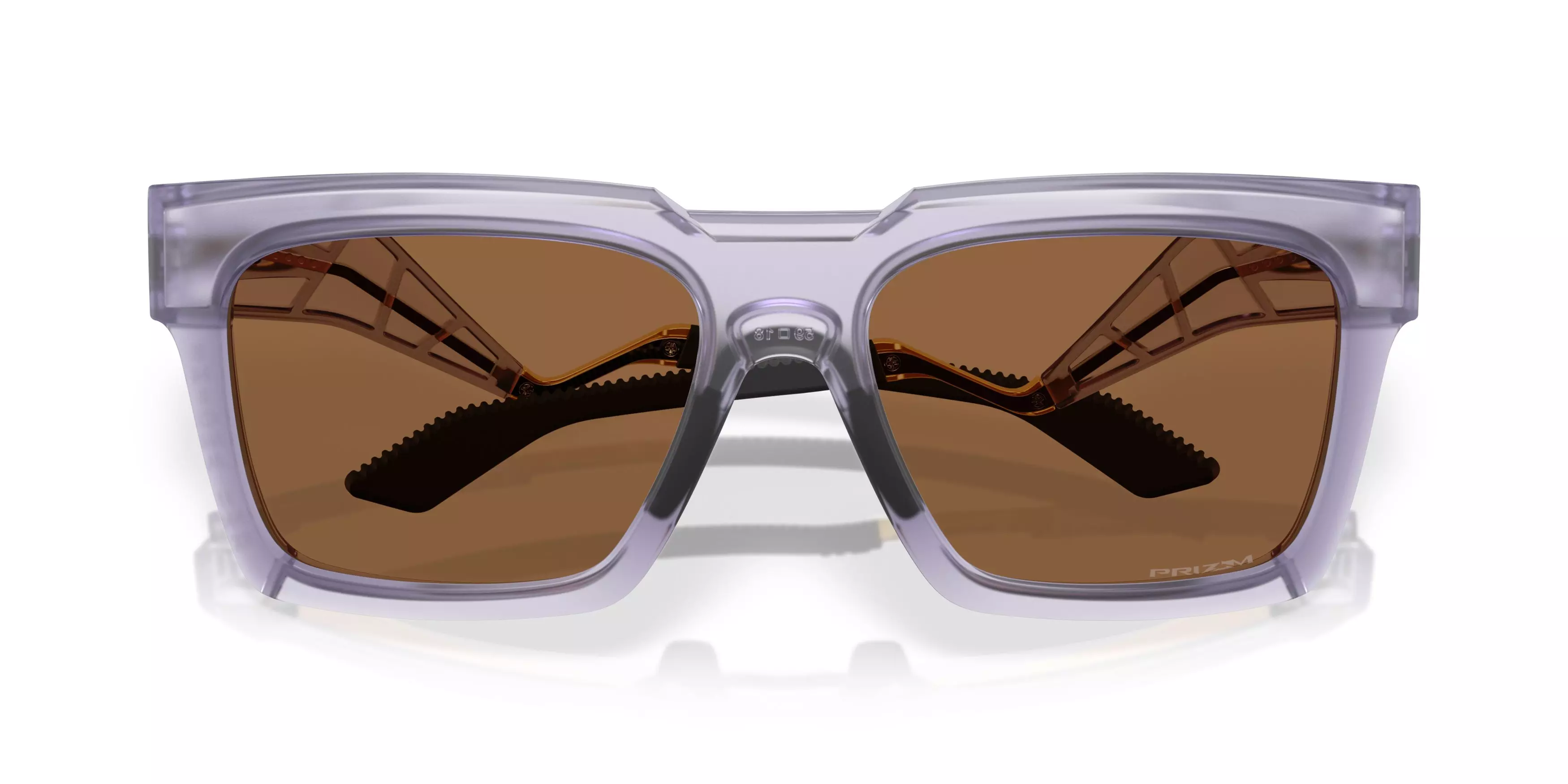 Oakley Enigma Ink Prizm Bronze Sunglasses - Matte Translucent Lilac - PURPLE/BRONZE