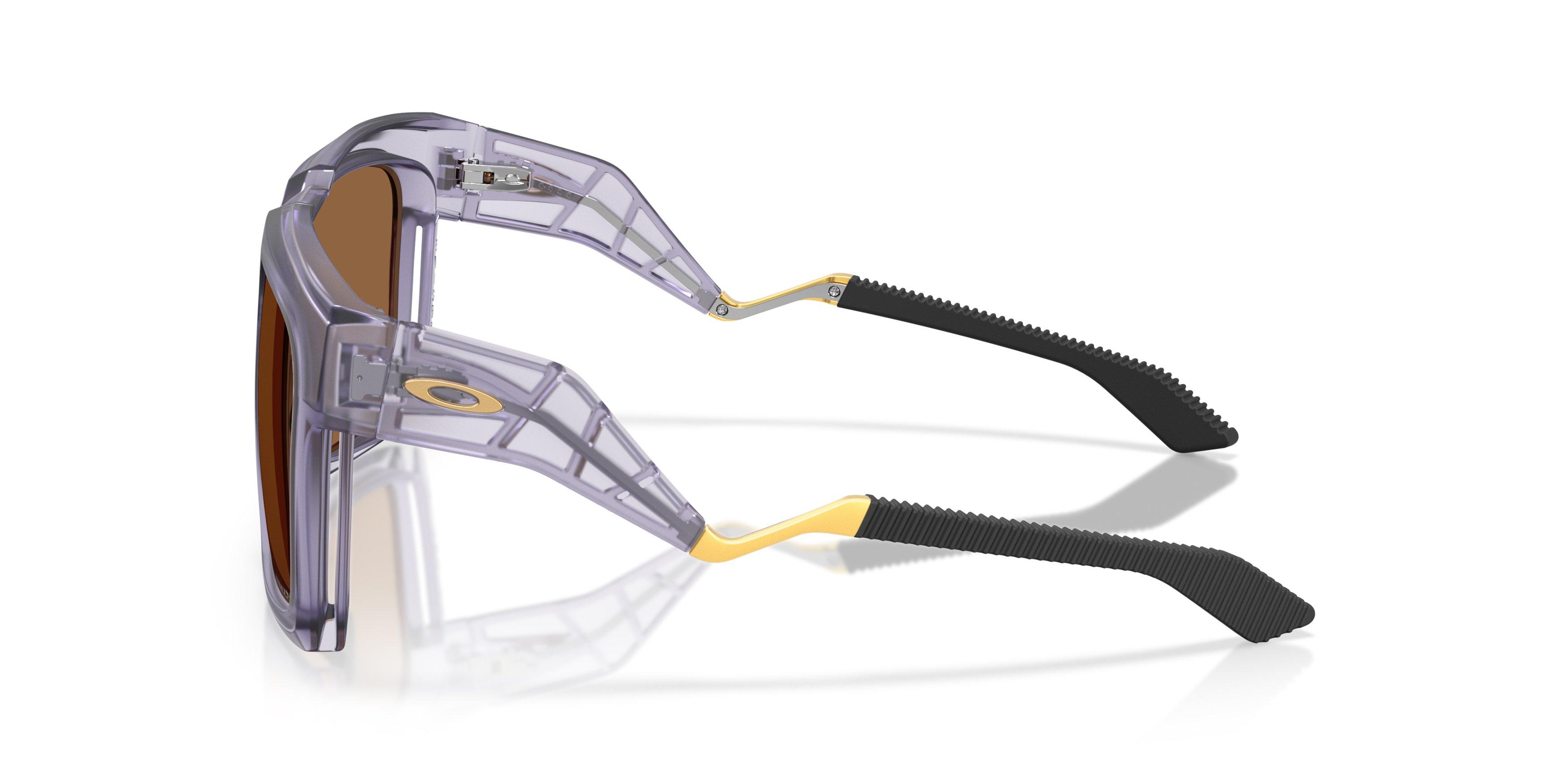 Oakley Enigma Ink Prizm Bronze Sunglasses - Matte Translucent Lilac - PURPLE/BRONZE Thumbnail View 8