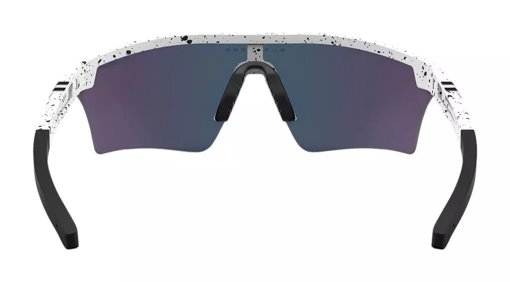 Blenders Pacer White Splatter Sunglasses - WHITE