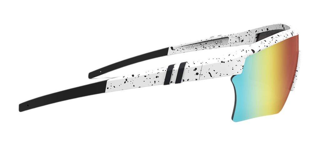 Blenders Pacer White Splatter Sunglasses - WHITE