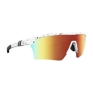 Blenders Pacer White Splatter Sunglasses - WHITE