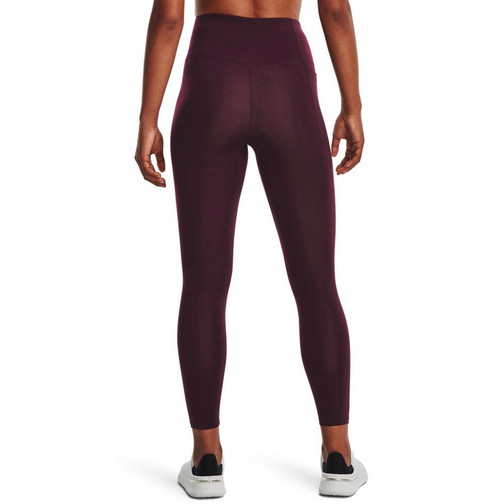 Under Armour Women's Motion Ankle Leggings - MAROON Thumbnail View 2