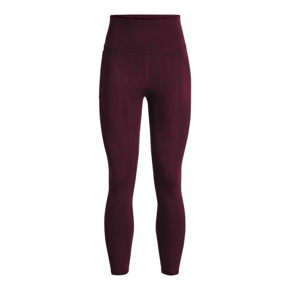 Under Armour Women's Motion Ankle Leggings - MAROON Thumbnail View 5