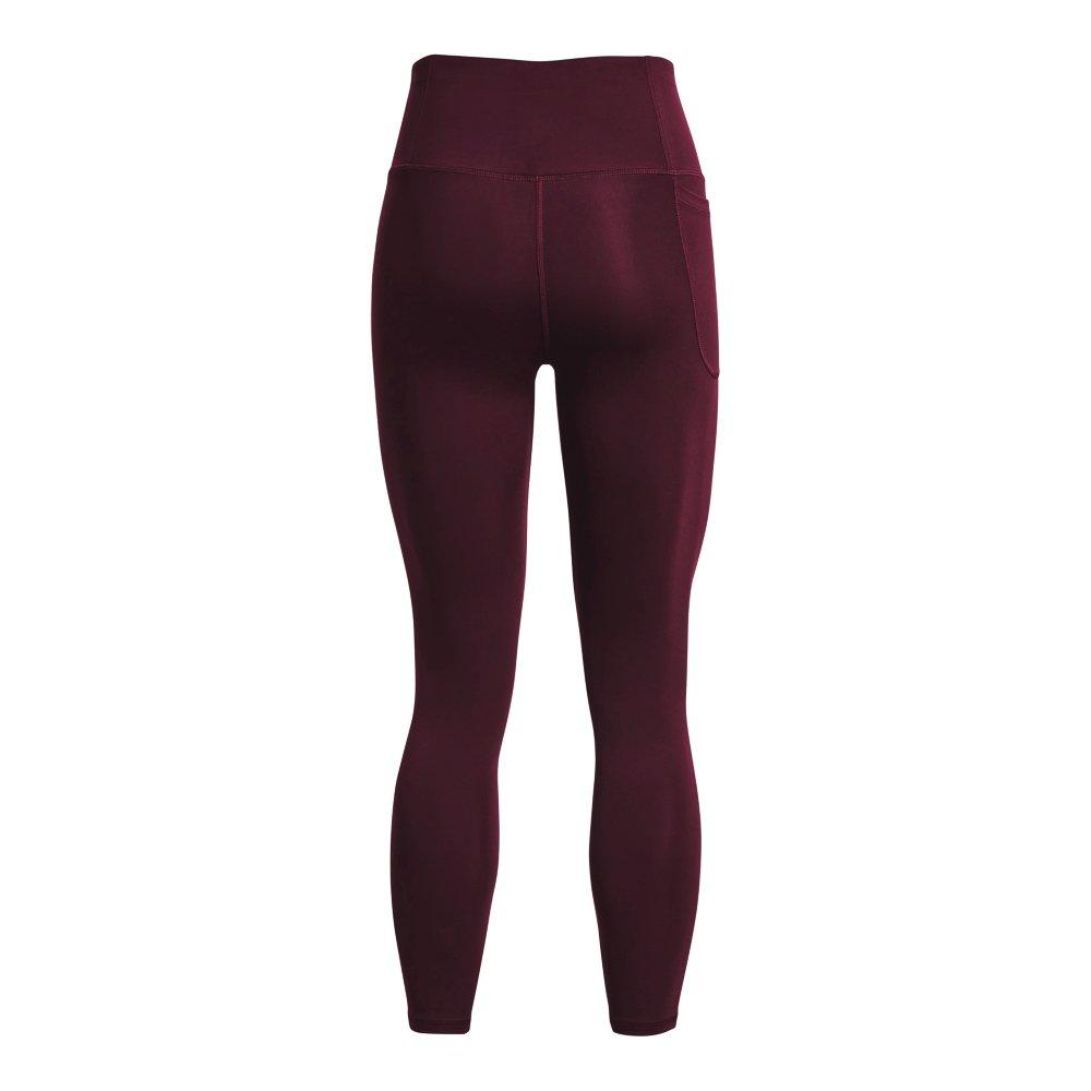 Under Armour Women's Motion Ankle Leggings - MAROON Thumbnail View 6