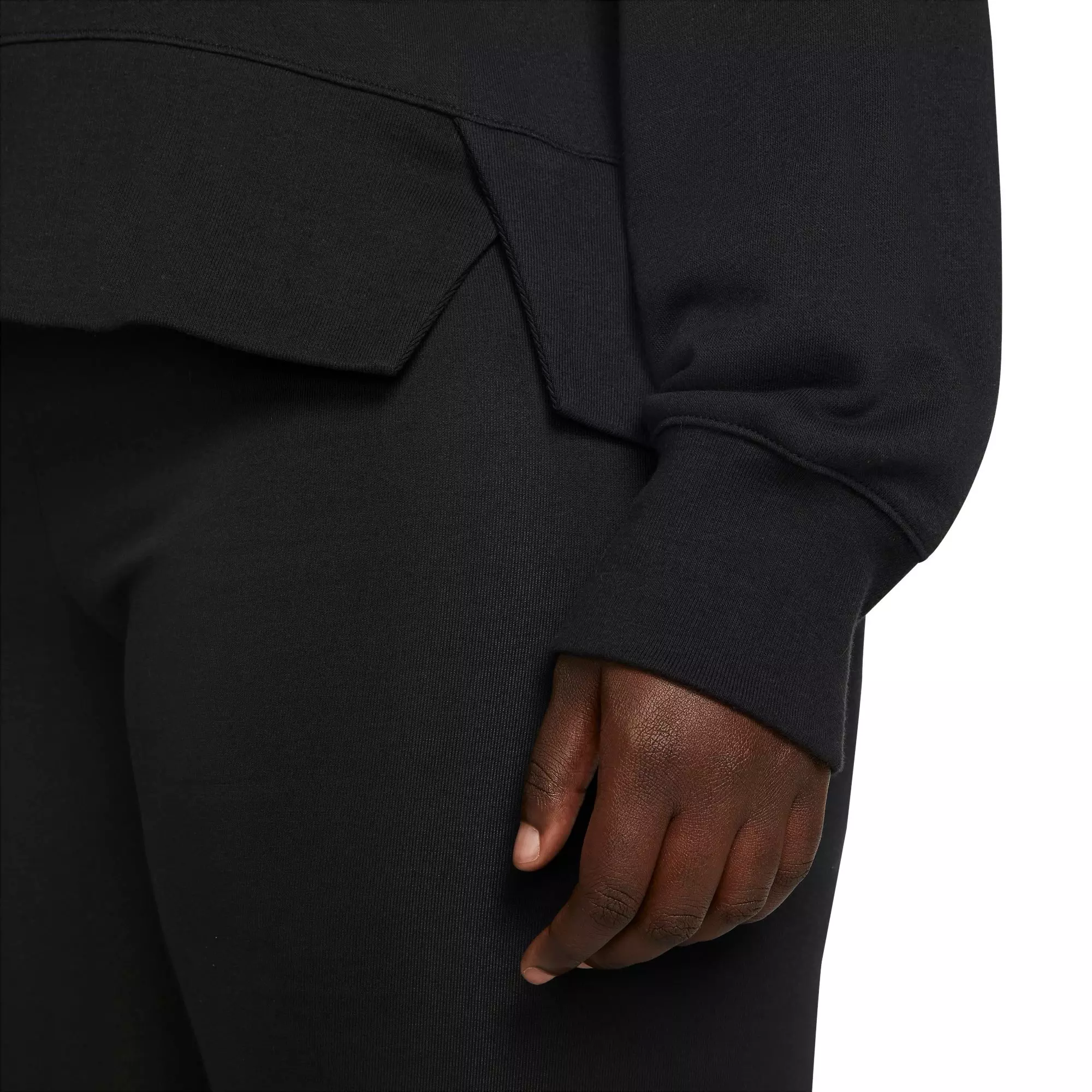 Nike Women's Sportswear Club Fleece Hoodie - BLACK