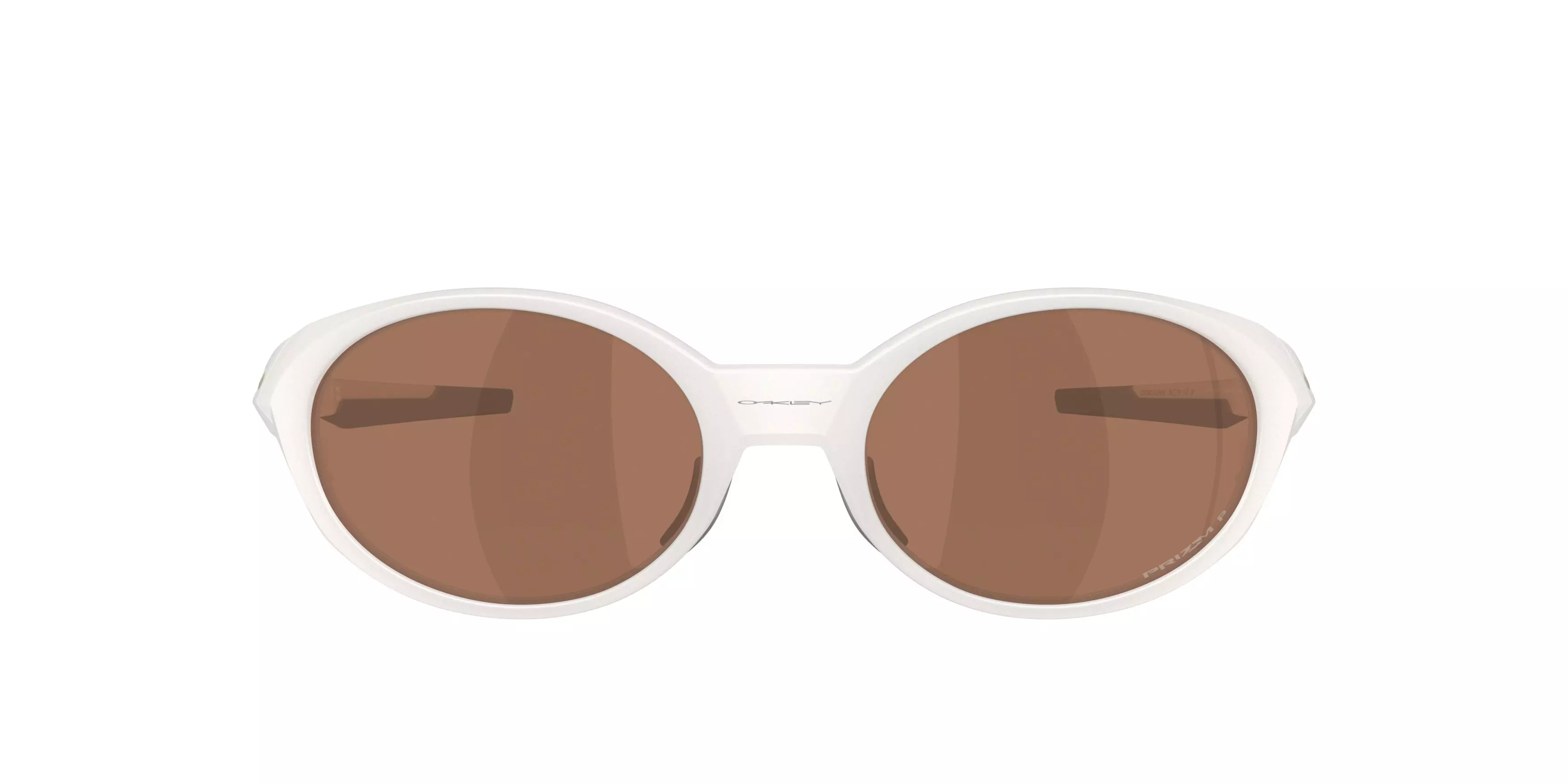 Oakley Eye Jacket Redux Prizm Tungsten Polarized Sunglasses - Matte Transparent Mist - WHITE/BROWN