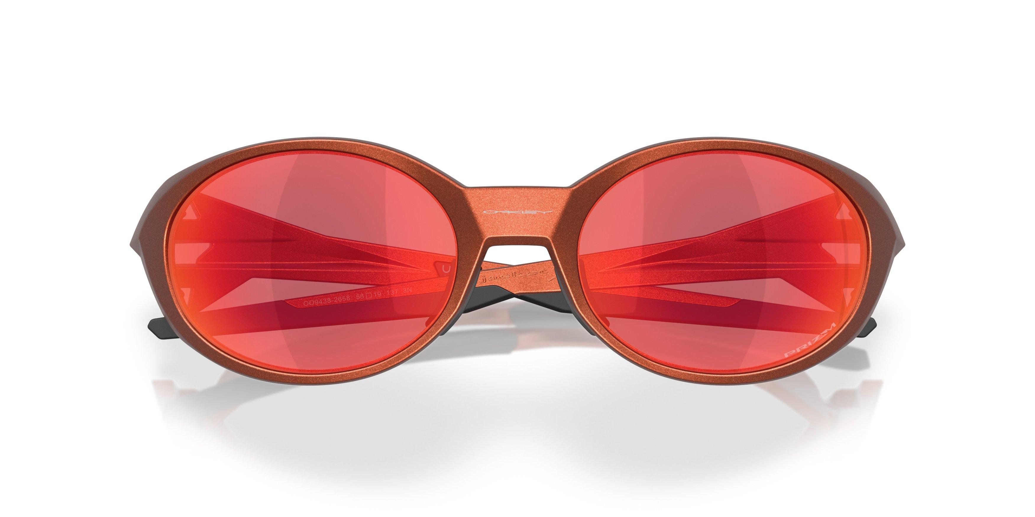 Oakley Eye Jacket Redux Prizm Trail Torch Sunglasses - Orange Fire - ORANGE/RED Thumbnail View 7