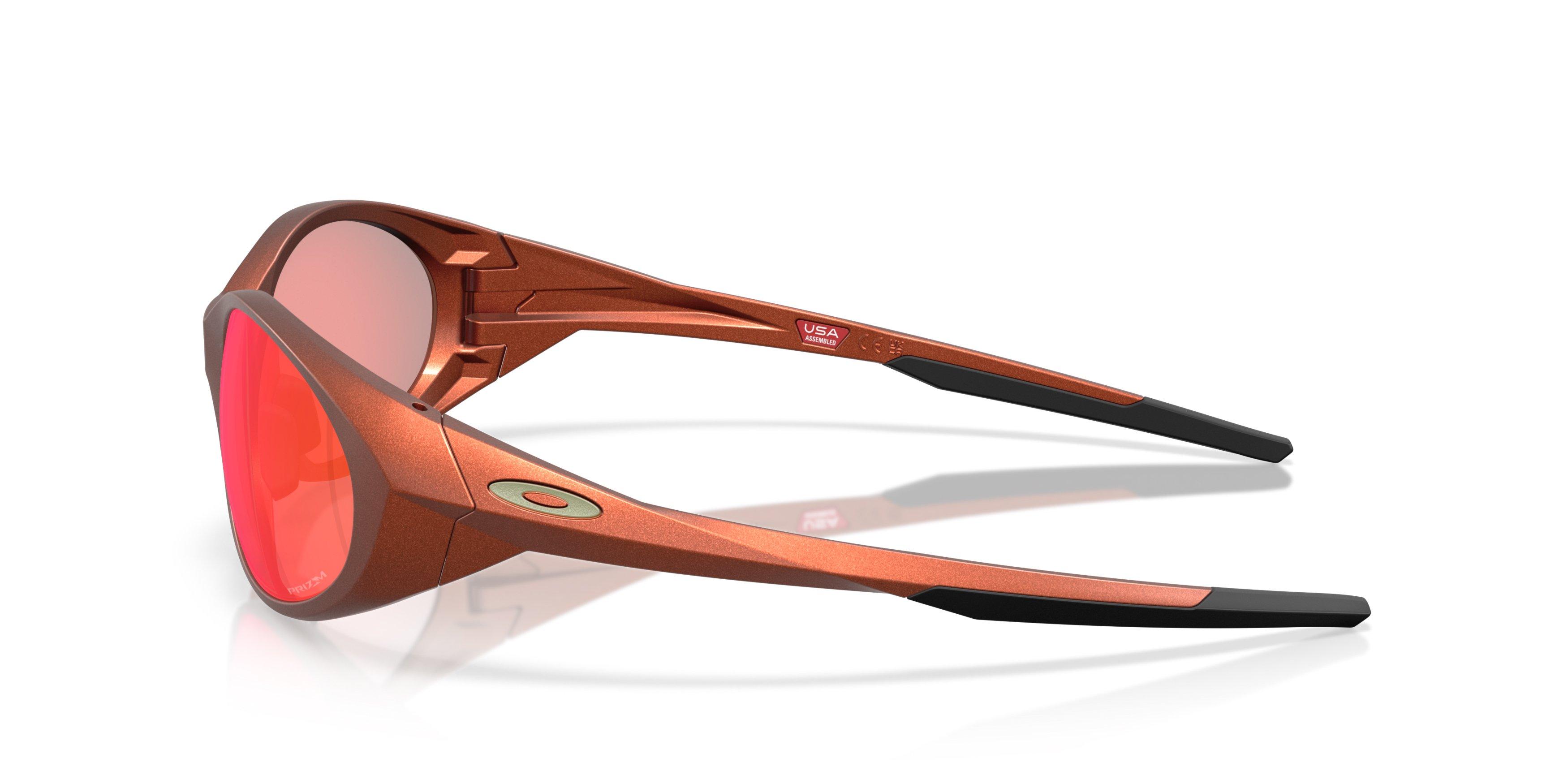 Oakley Eye Jacket Redux Prizm Trail Torch Sunglasses - Orange Fire - ORANGE/RED Thumbnail View 8