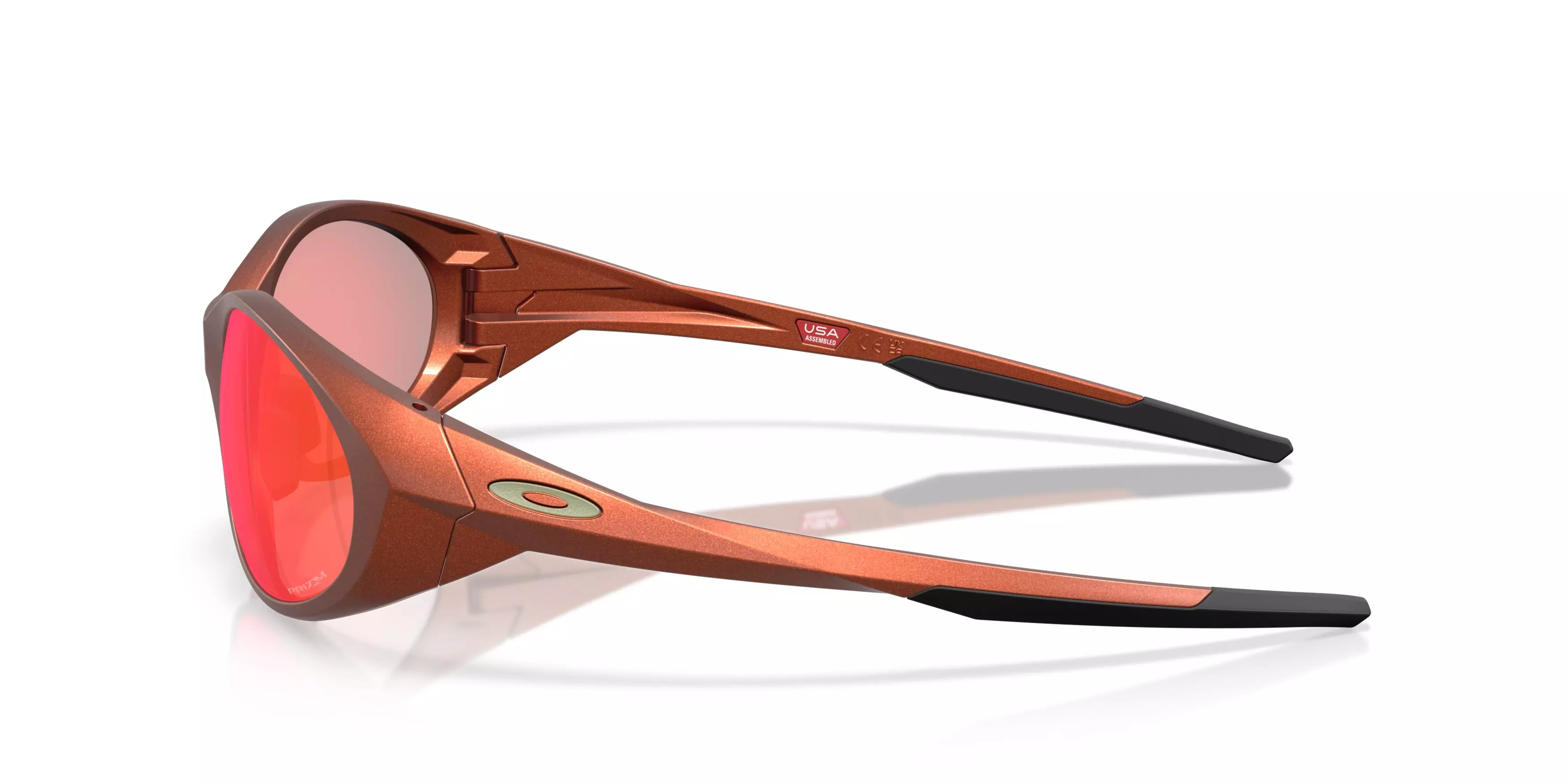 Oakley Eye Jacket Redux Prizm Trail Torch Sunglasses - Orange Fire - ORANGE/RED