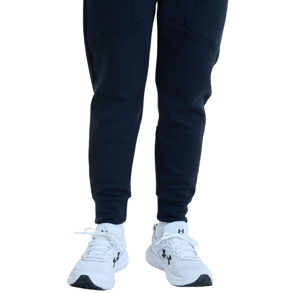 Under Armour Women's Unstoppable Fleece Jogger - BLACK Thumbnail View 5