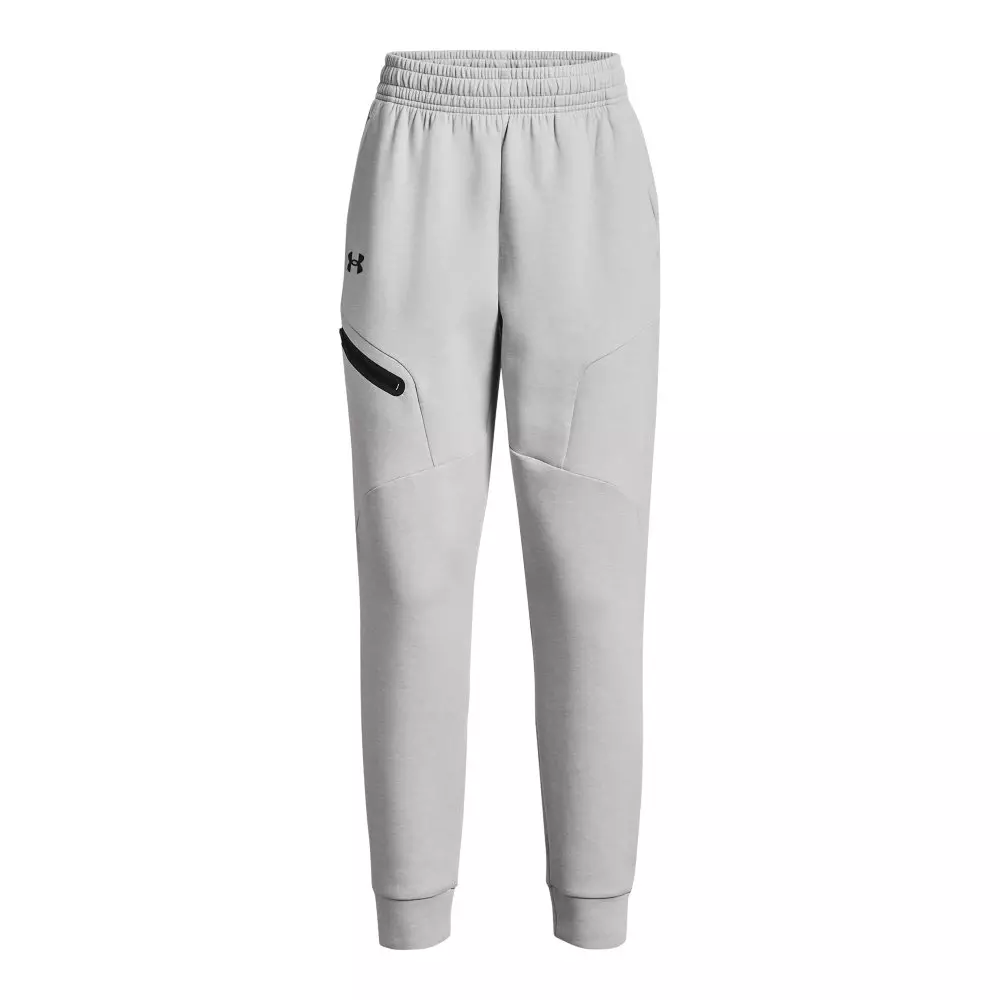 Under Armour Women's Unstoppable Fleece Jogger - GREY/BLACK